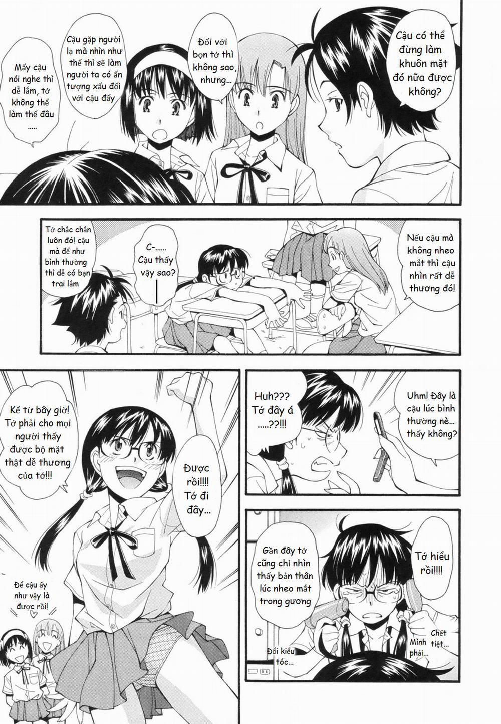 HentaiVN.net - Ảnh 4 - Kasumu Shikai no Mukou no Anata [The Girl in my Blurred Vision] - Oneshot