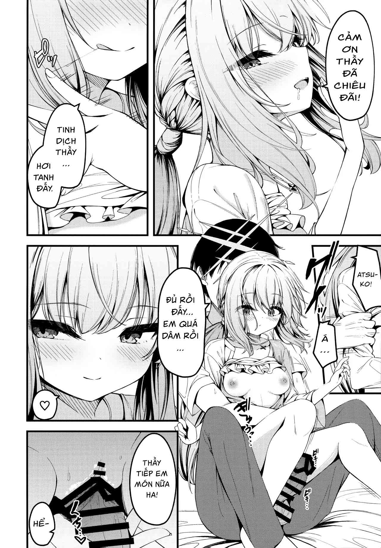 HentaiVN.net - Ảnh 17 - Mưu đồ của Atsuko - Tôi bị hs dụ