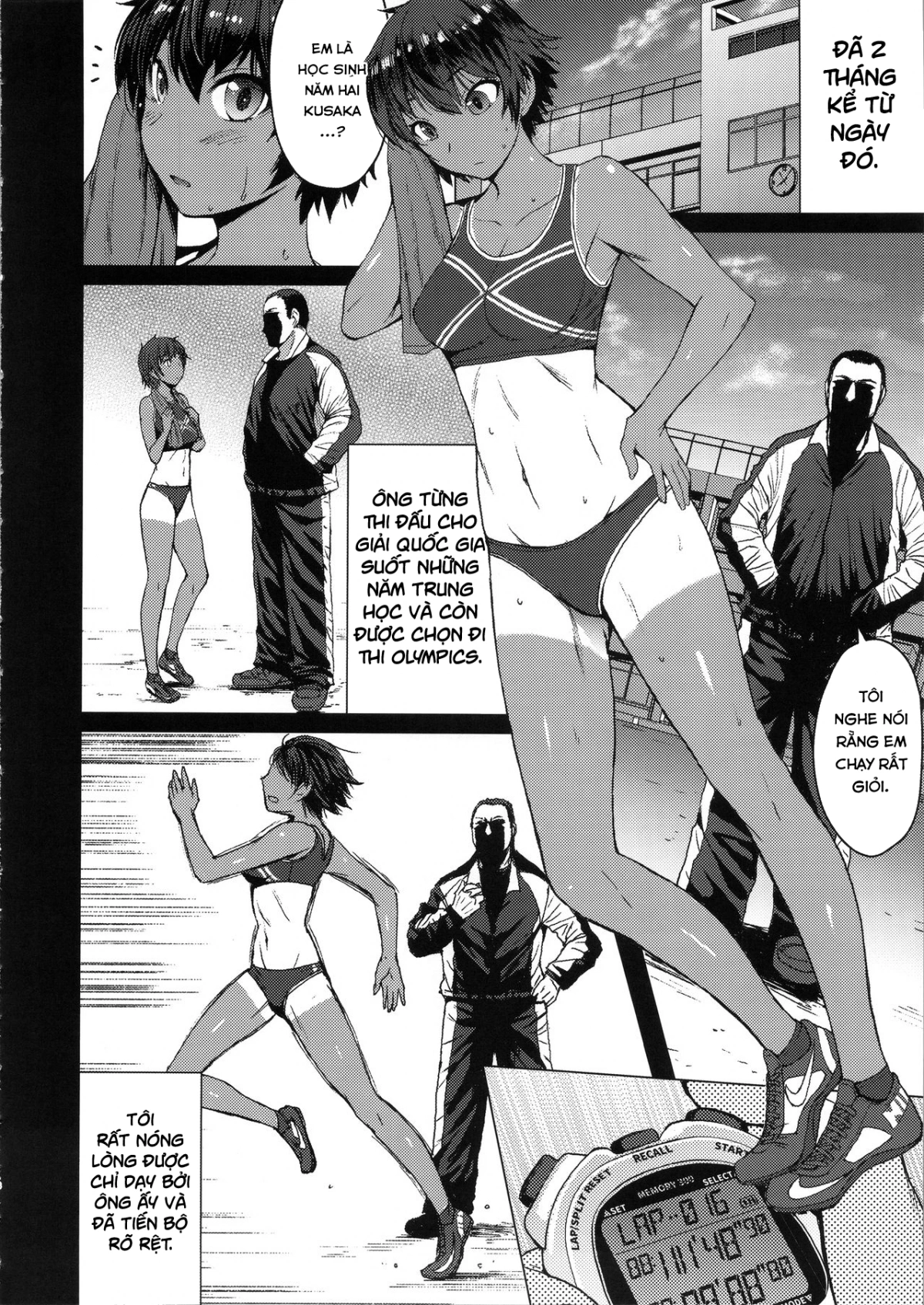 HentaiVN.net - Ảnh 6 - Joshi Rikujou Koubi [Kojin no Bu] - Chap 1