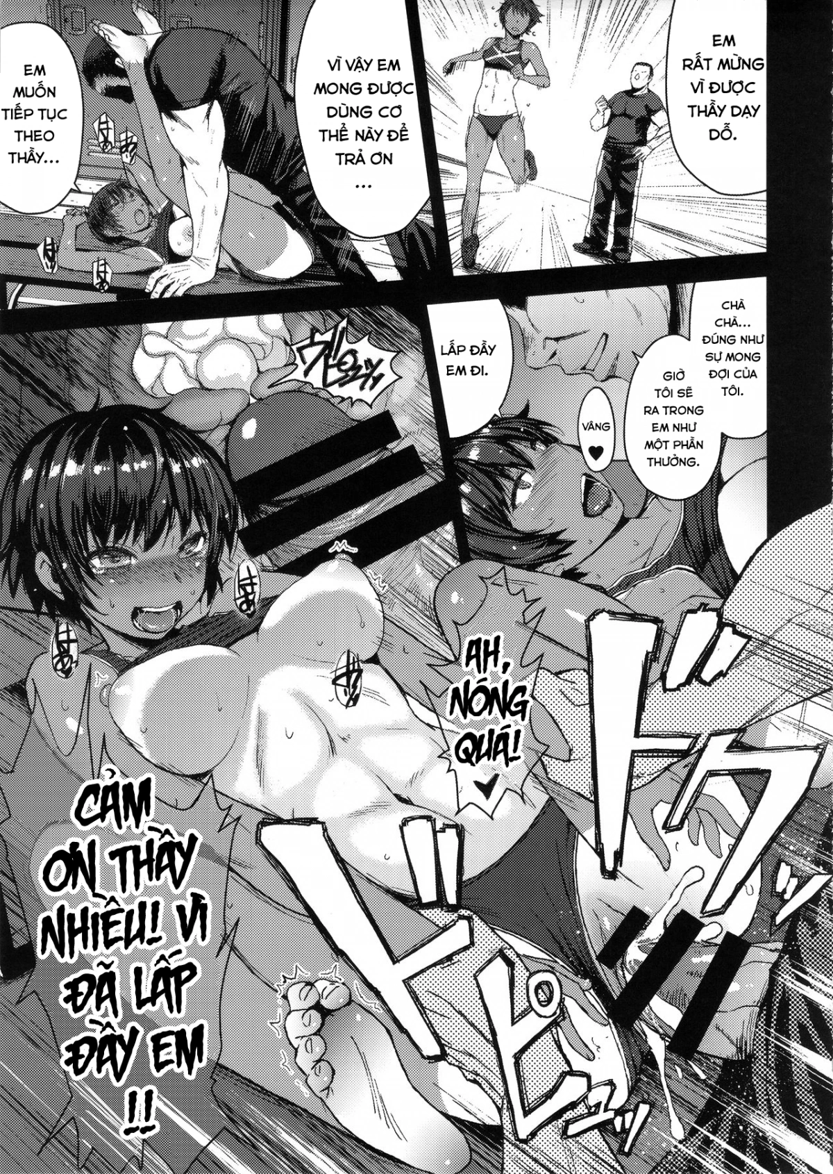 HentaiVN.net - Ảnh 10 - Joshi Rikujou Koubi [Kojin no Bu] - Chap 1