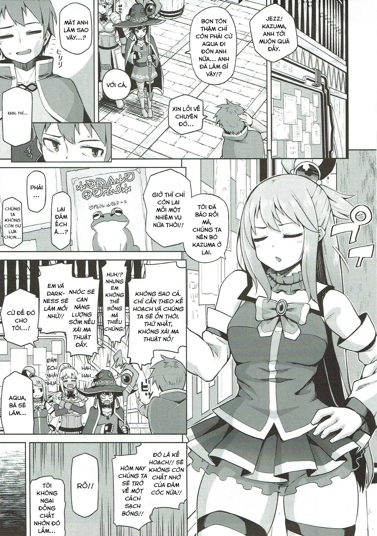 HentaiVN.net - Ảnh 6 - Nữ thần vô dụng [Damegami-sama no Succubus Beit! , 駄女神さまのサキュバスバイト! , Kono Damegami-sama ni Zecchou o!! , この駄女神さまに絶頂を!!] - Chap 2: Mind break [Latest]