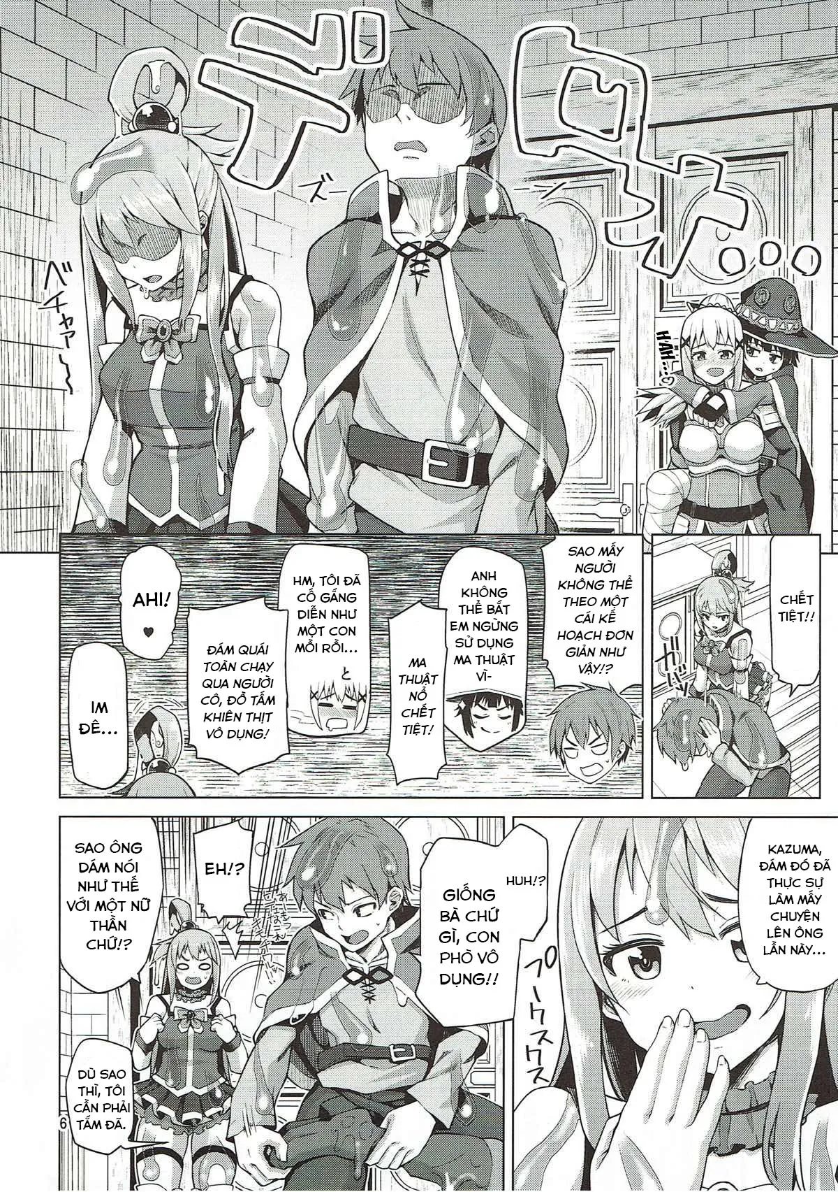 HentaiVN.net - Ảnh 7 - Nữ thần vô dụng [Damegami-sama no Succubus Beit! , 駄女神さまのサキュバスバイト! , Kono Damegami-sama ni Zecchou o!! , この駄女神さまに絶頂を!!] - Chap 2: Mind break [Latest]