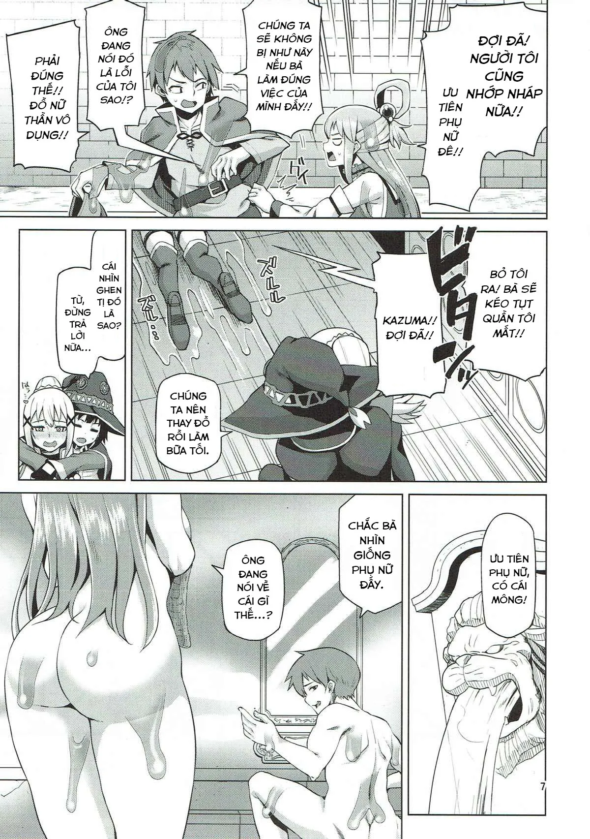 HentaiVN.net - Ảnh 8 - Nữ thần vô dụng [Damegami-sama no Succubus Beit! , 駄女神さまのサキュバスバイト! , Kono Damegami-sama ni Zecchou o!! , この駄女神さまに絶頂を!!] - Chap 2: Mind break [Latest]