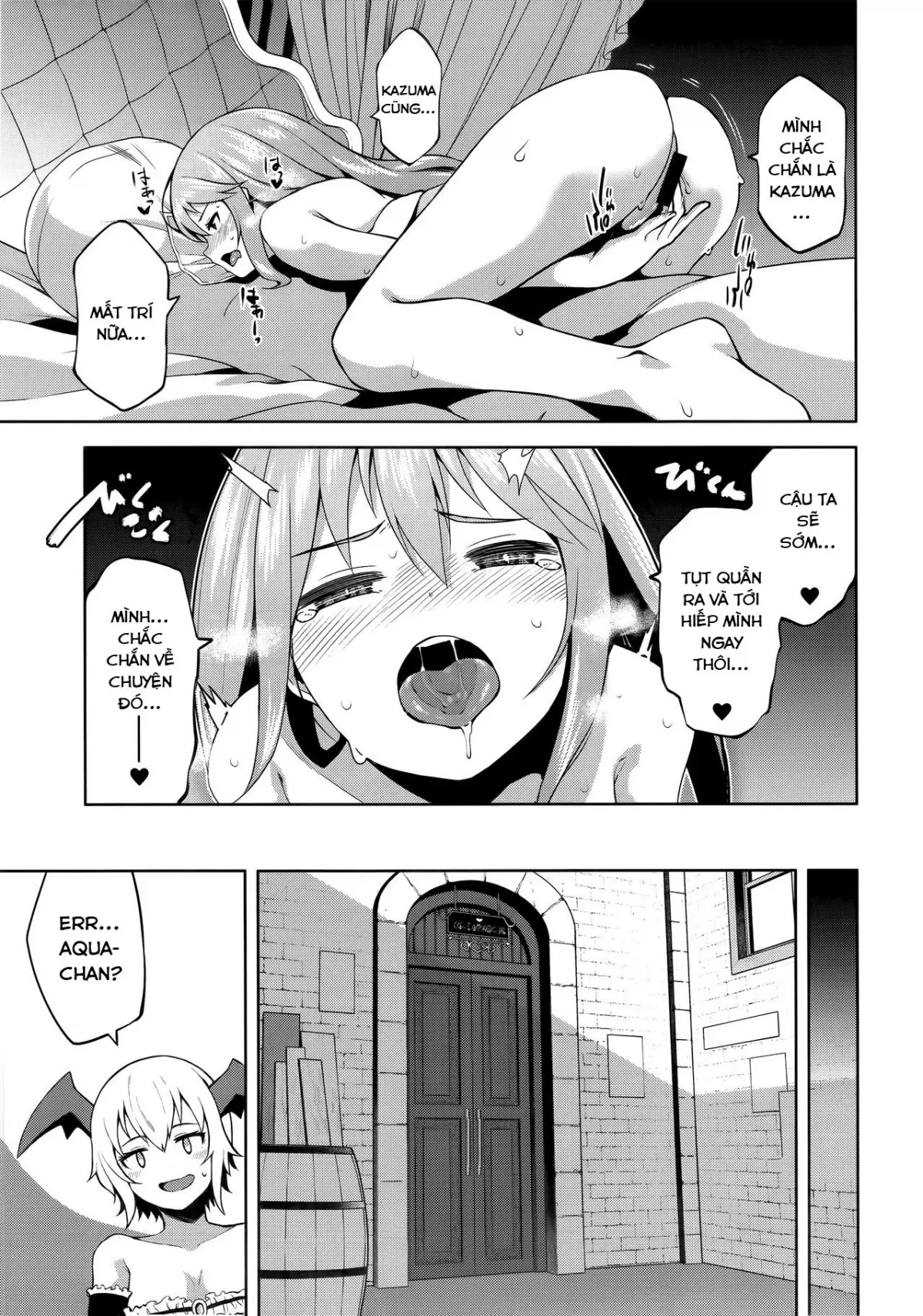 HentaiVN.net - Ảnh 9 - Nữ thần vô dụng [Damegami-sama no Succubus Beit! , 駄女神さまのサキュバスバイト! , Kono Damegami-sama ni Zecchou o!! , この駄女神さまに絶頂を!!] - Chap 3: End ??