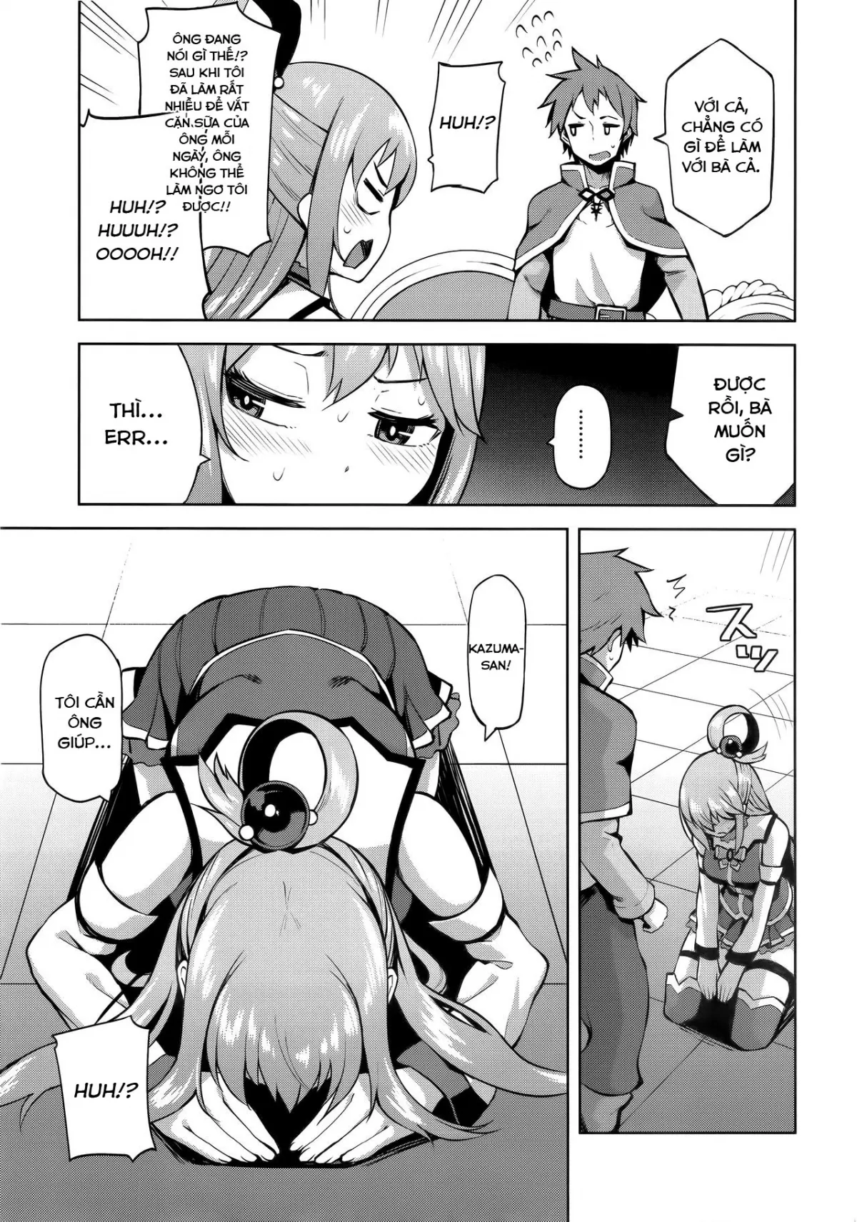 HentaiVN.net - Ảnh 23 - Nữ thần vô dụng [Damegami-sama no Succubus Beit! , 駄女神さまのサキュバスバイト! , Kono Damegami-sama ni Zecchou o!! , この駄女神さまに絶頂を!!] - Chap 3: End ??