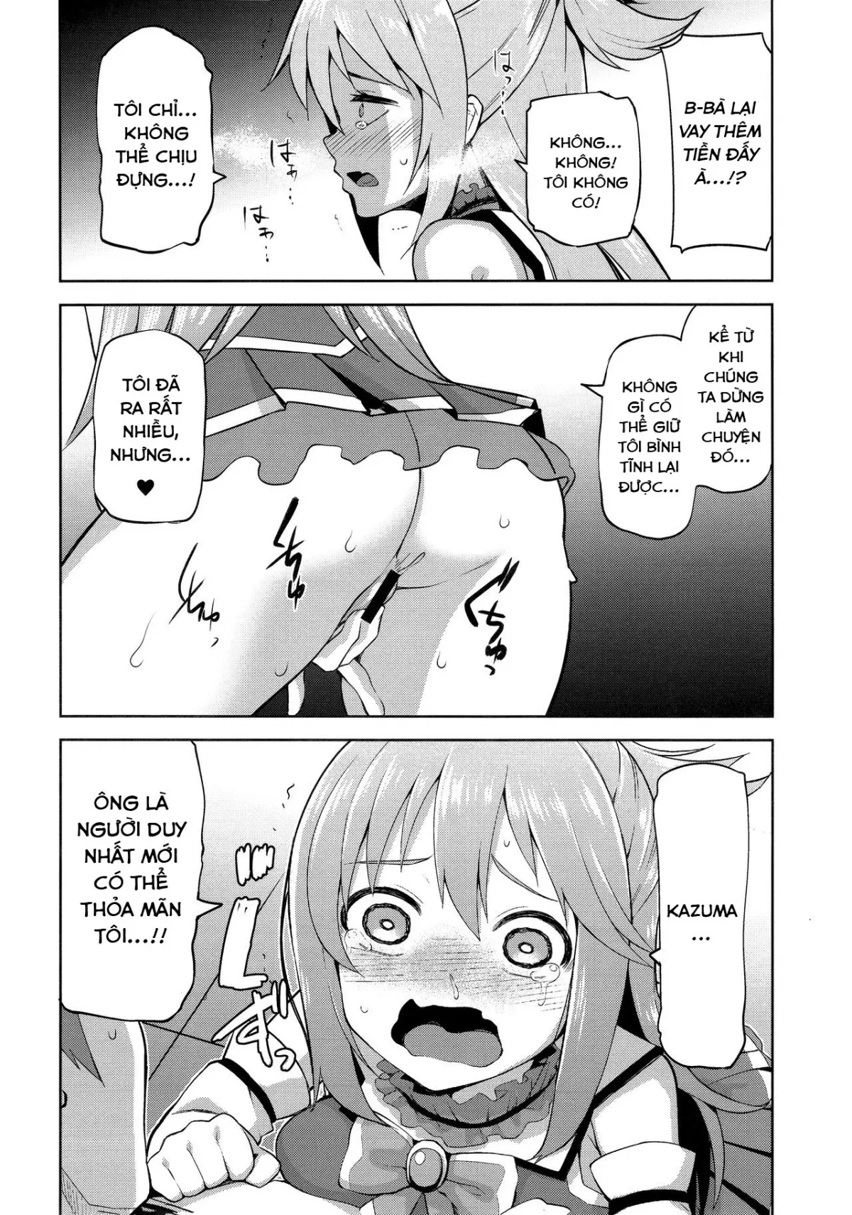 HentaiVN.net - Ảnh 24 - Nữ thần vô dụng [Damegami-sama no Succubus Beit! , 駄女神さまのサキュバスバイト! , Kono Damegami-sama ni Zecchou o!! , この駄女神さまに絶頂を!!] - Chap 3: End ??
