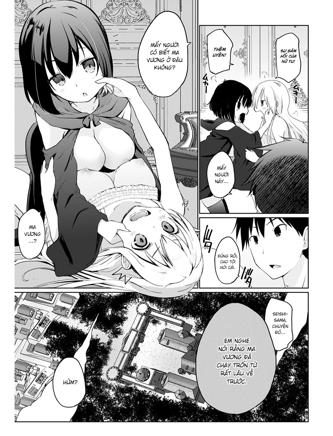 HentaiVN.net - Ảnh 3 - Bị Triệu Hồi Đến Thế Giới Khổ Dâm [Isekai ni Shoukansaretara Zenin Do M Toka...Chotto Imi ga Wakaranai] - Chap 3