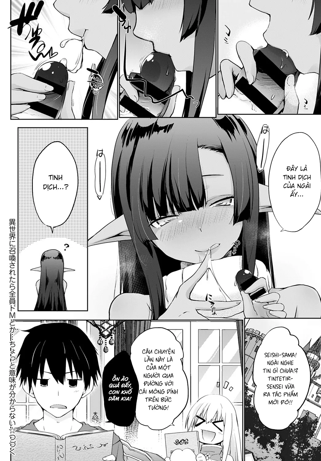 HentaiVN.net - Ảnh 20 - Bị Triệu Hồi Đến Thế Giới Khổ Dâm [Isekai ni Shoukansaretara Zenin Do M Toka...Chotto Imi ga Wakaranai] - Chap 4