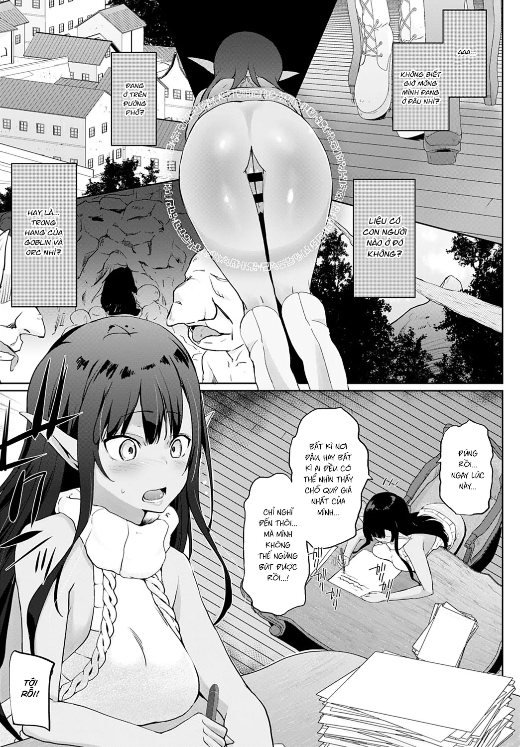 HentaiVN.net - Ảnh 3 - Bị Triệu Hồi Đến Thế Giới Khổ Dâm [Isekai ni Shoukansaretara Zenin Do M Toka...Chotto Imi ga Wakaranai] - Chap 4