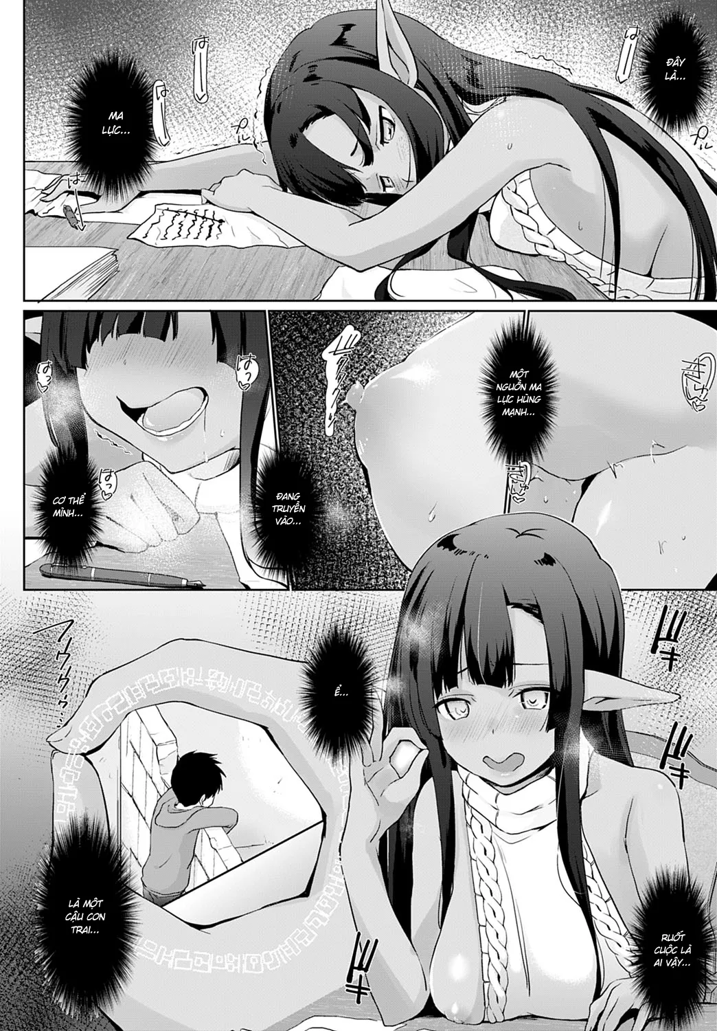 HentaiVN.net - Ảnh 6 - Bị Triệu Hồi Đến Thế Giới Khổ Dâm [Isekai ni Shoukansaretara Zenin Do M Toka...Chotto Imi ga Wakaranai] - Chap 4