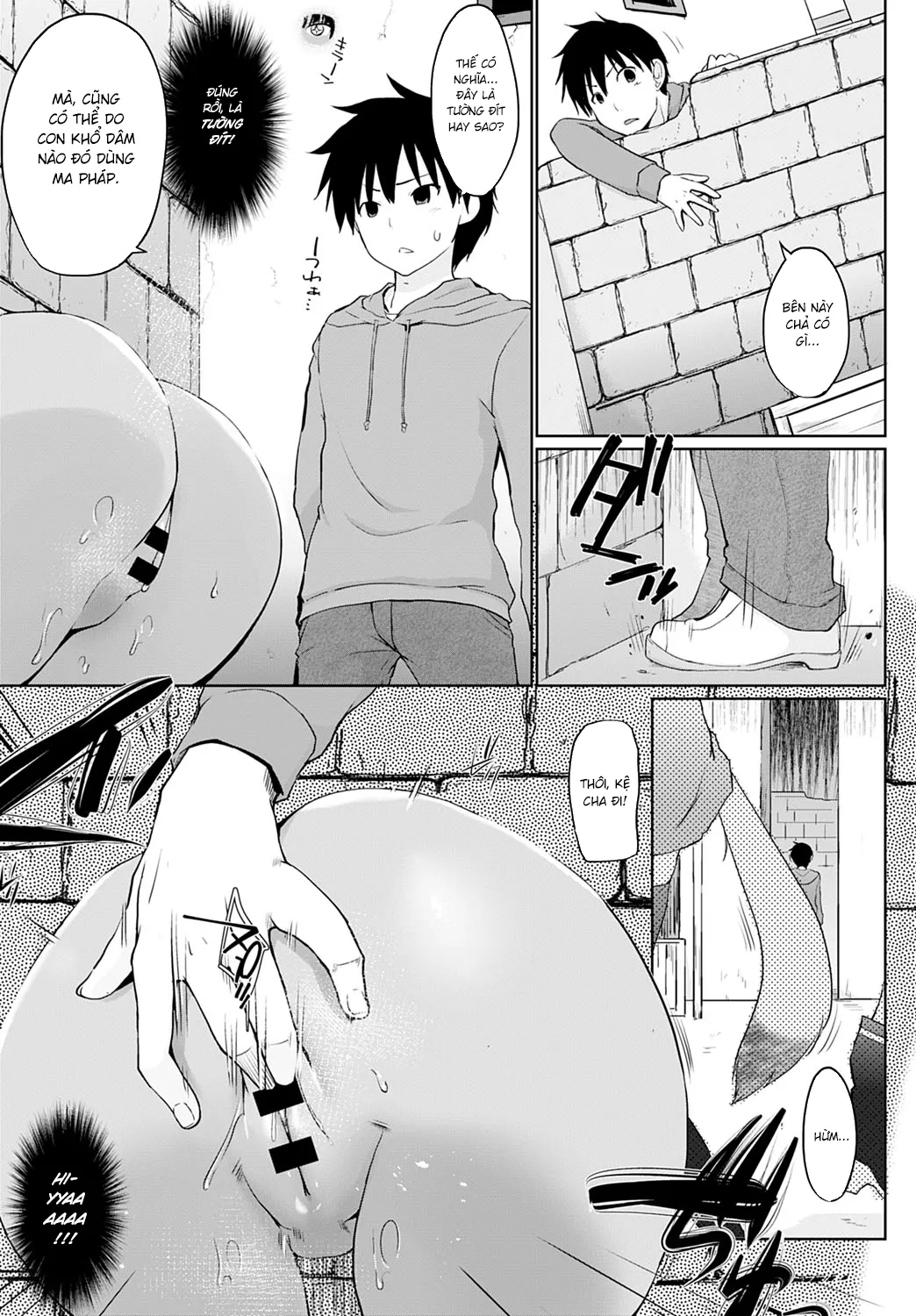 HentaiVN.net - Ảnh 7 - Bị Triệu Hồi Đến Thế Giới Khổ Dâm [Isekai ni Shoukansaretara Zenin Do M Toka...Chotto Imi ga Wakaranai] - Chap 4