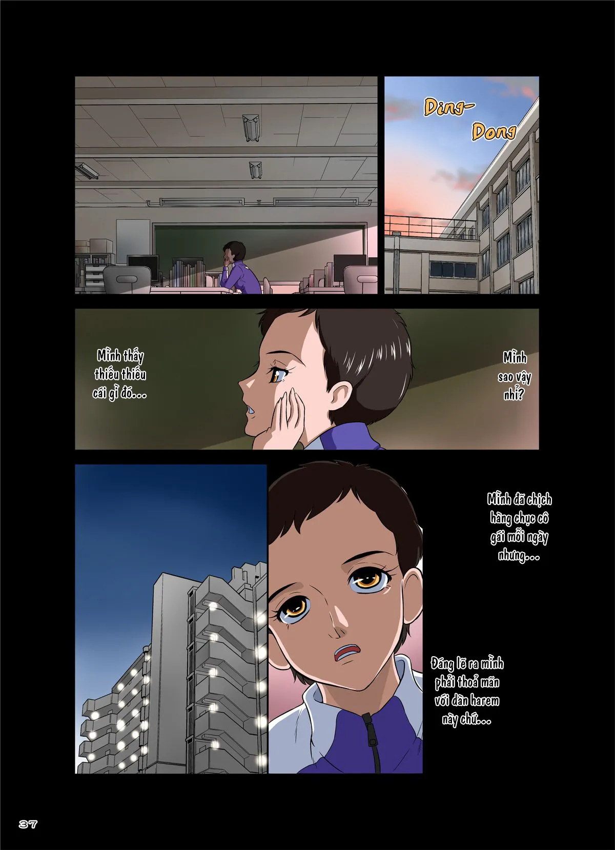 HentaiVN.net - Ảnh 38 - Cô gái với con trym ngựa [3-nen B-gumi Manami Sensei ~Futanari Taiiku Kyoushi - Morita Ritsuko~; Instructor of Junior Class B and Hung Like a Horse, Futanari Gym Teacher Morita Ritsuko] - Oneshot