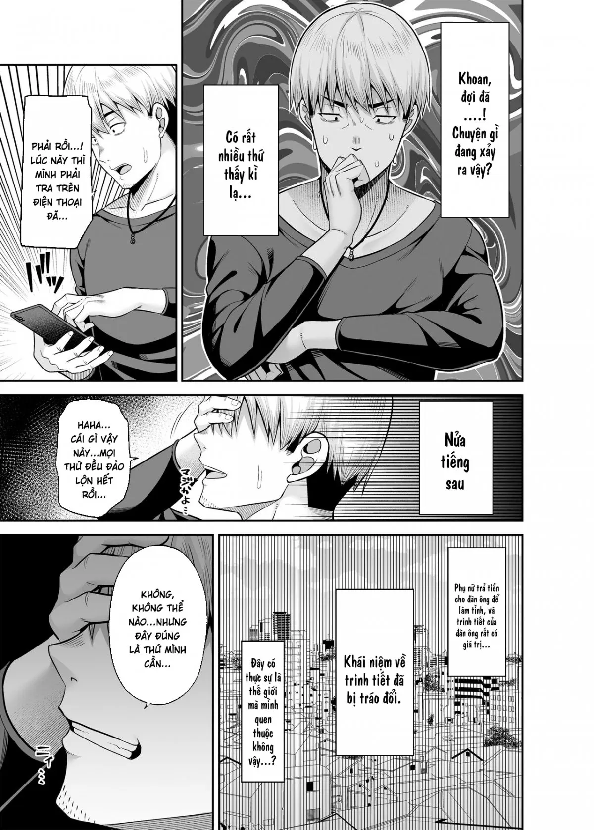 HentaiVN.net - Ảnh 15 - Gyakuten Enkou ~Ore ga Kawareru Sekai~ [逆転円交〜俺が買われる世界〜] - Chap 1