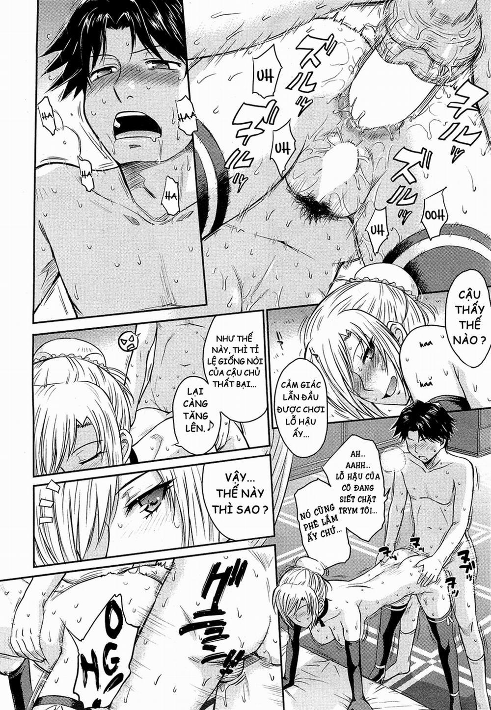 HentaiVN.net - Ảnh 16 - Hoàng Tử Ăn Hại Và Cô Hầu Gái Mặt Dày [Pathetic Prince & Spiteful Maid] - Chap 1