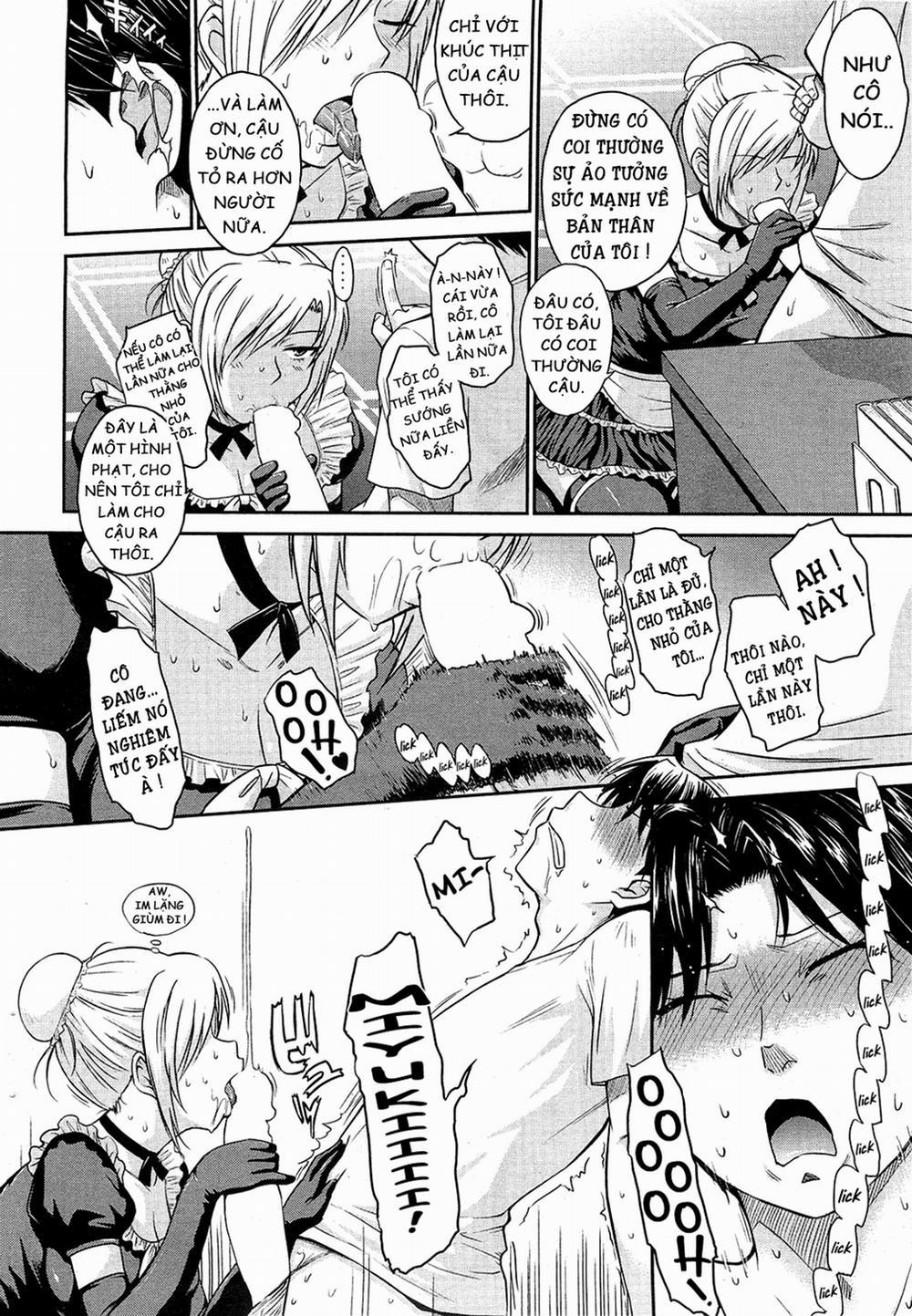 HentaiVN.net - Ảnh 8 - Hoàng Tử Ăn Hại Và Cô Hầu Gái Mặt Dày [Pathetic Prince & Spiteful Maid] - Chap 1