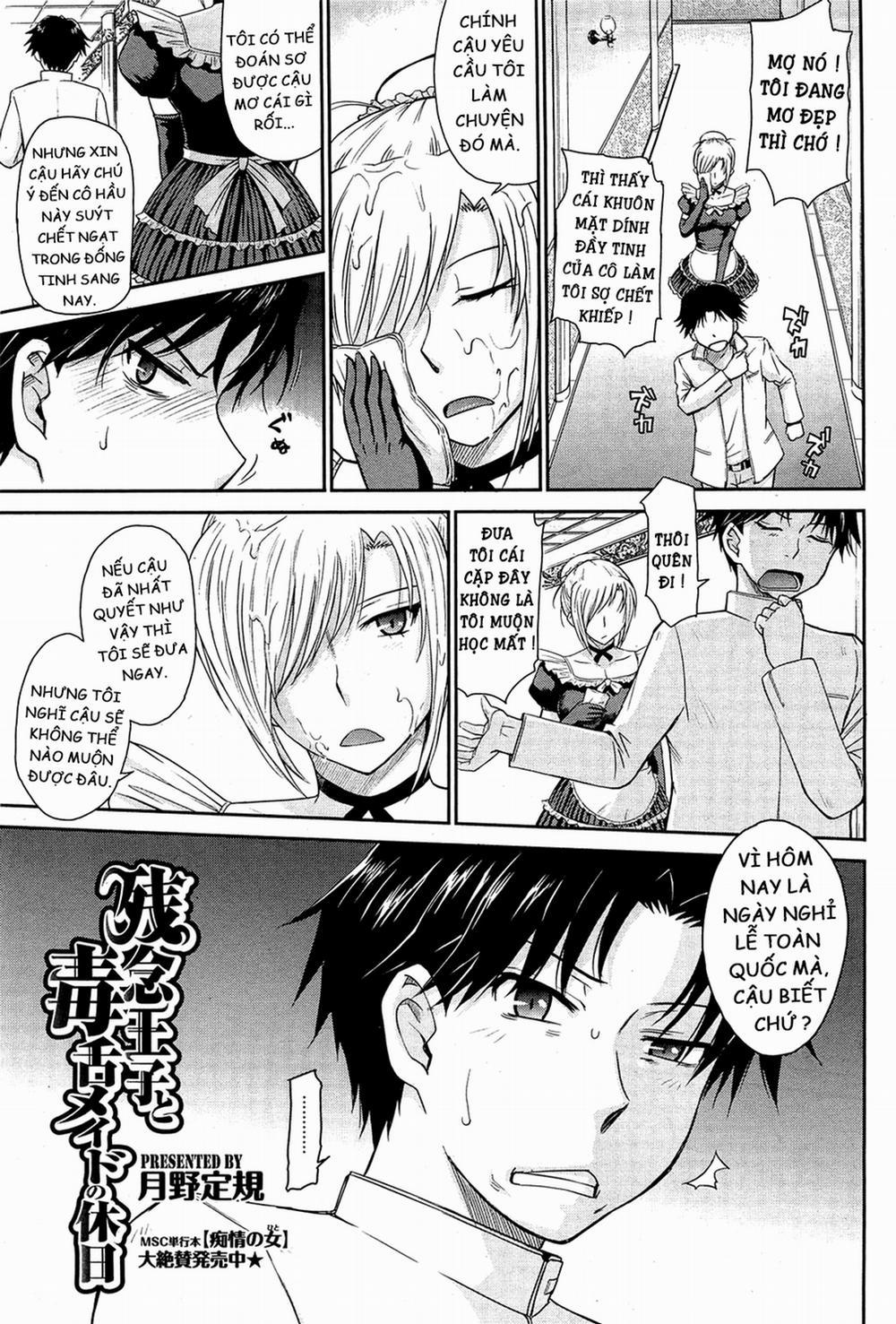 HentaiVN.net - Ảnh 3 - Hoàng Tử Ăn Hại Và Cô Hầu Gái Mặt Dày [Pathetic Prince & Spiteful Maid] - Chap 2