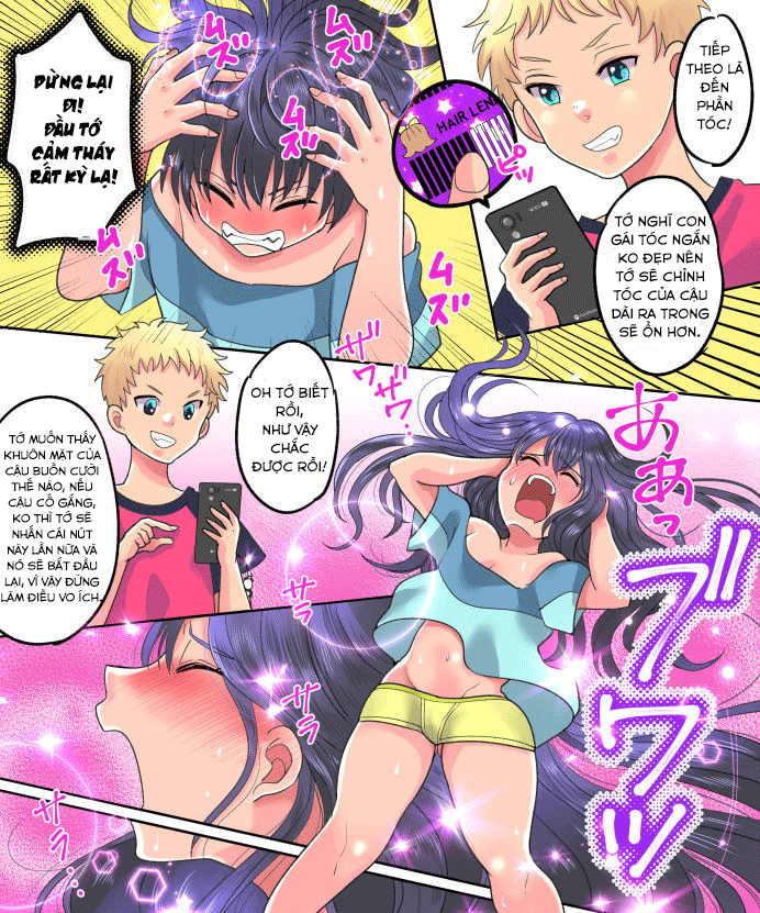 HentaiVN.net - Ảnh 10 - Trả đũa bằng ứng dụng TSF! [TSF App Revenge!] - Oneshot
