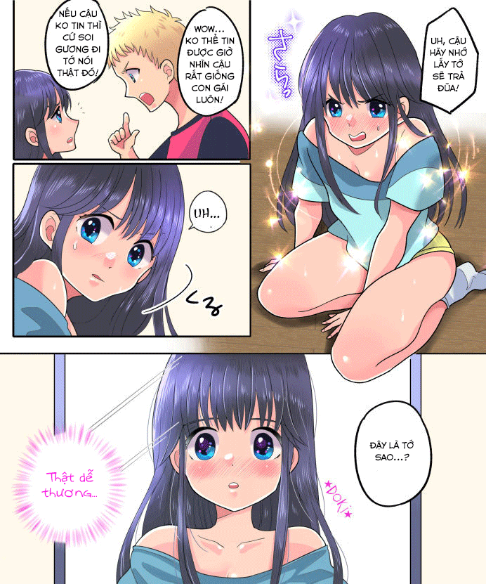 HentaiVN.net - Ảnh 11 - Trả đũa bằng ứng dụng TSF! [TSF App Revenge!] - Oneshot