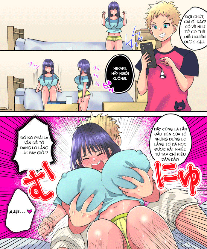 HentaiVN.net - Ảnh 16 - Trả đũa bằng ứng dụng TSF! [TSF App Revenge!] - Oneshot