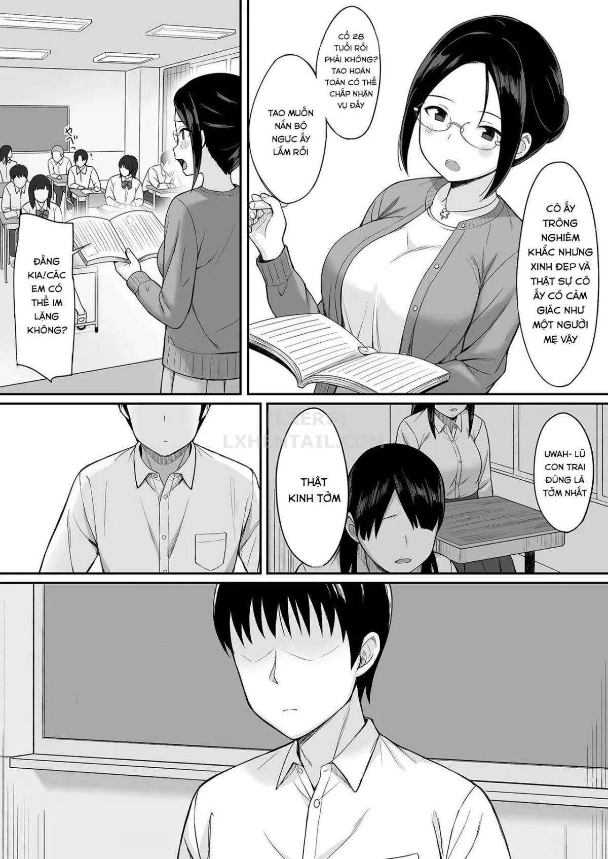 HentaiVN.net - Ảnh 5 - Fukujuu No Noroi De Classmate O Onaho-Ka Suru Hanashi [The Story of Turning Your Classmate into an Onahole through a Curse of Obedience] - Chap 3 ~Josei Kyoushi Satoi Maho Hen~