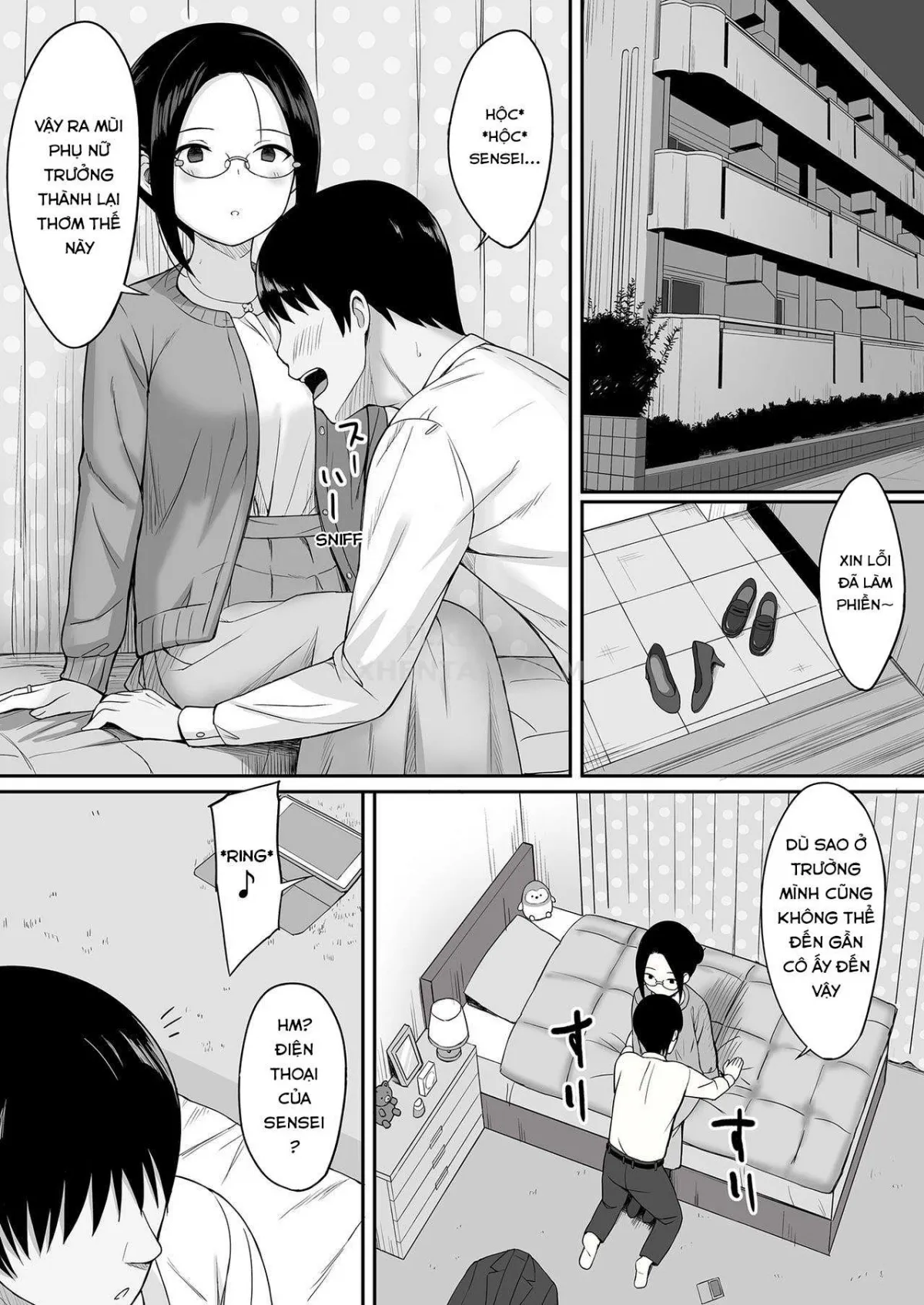 HentaiVN.net - Ảnh 9 - Fukujuu No Noroi De Classmate O Onaho-Ka Suru Hanashi [The Story of Turning Your Classmate into an Onahole through a Curse of Obedience] - Chap 3 ~Josei Kyoushi Satoi Maho Hen~