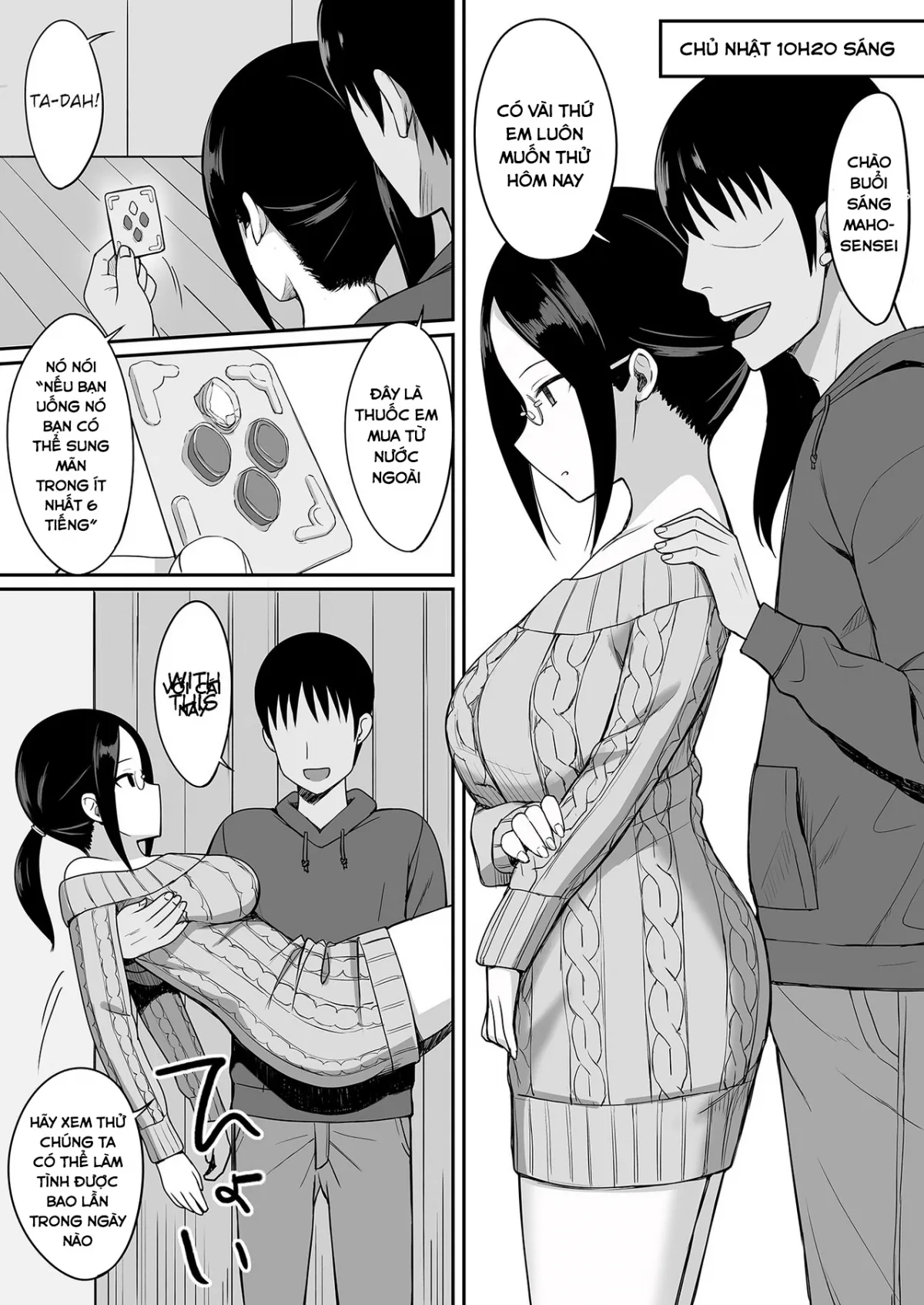 HentaiVN.net - Ảnh 13 - Fukujuu No Noroi De Classmate O Onaho-Ka Suru Hanashi [The Story of Turning Your Classmate into an Onahole through a Curse of Obedience] - Chap 4 ~ Maho Sensei, Onaho-Ka Yarihoudai Hen