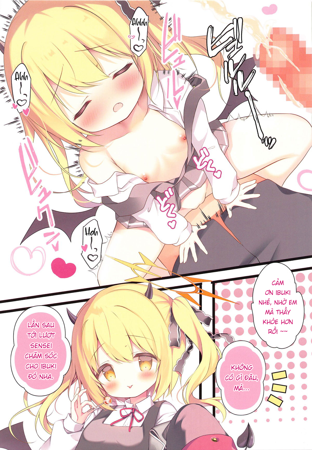 HentaiVN.net - Ảnh 14 - Thầy ơi, để Ibuki chăm sóc cho Sensei NHÉ! - Nhẹ nhàng tình cảm