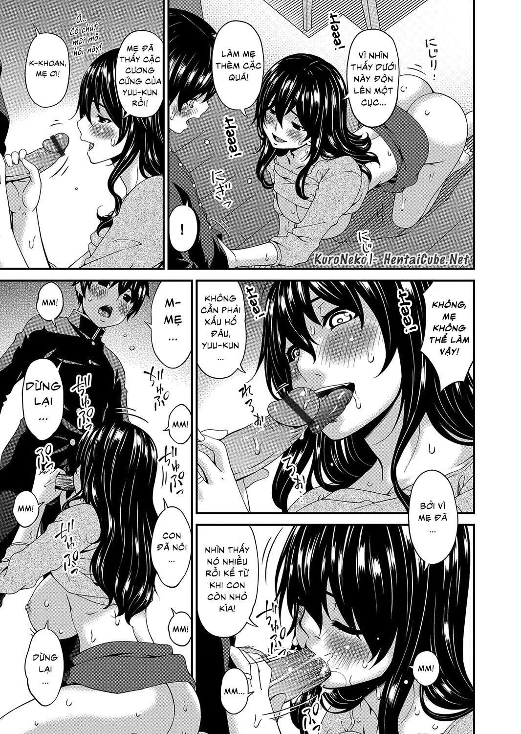 HentaiVN.net - Ảnh 5 - Mikami-kun no Kinshin Jijou [Mikami-kun’s Incestuous Situation] - Chap 1