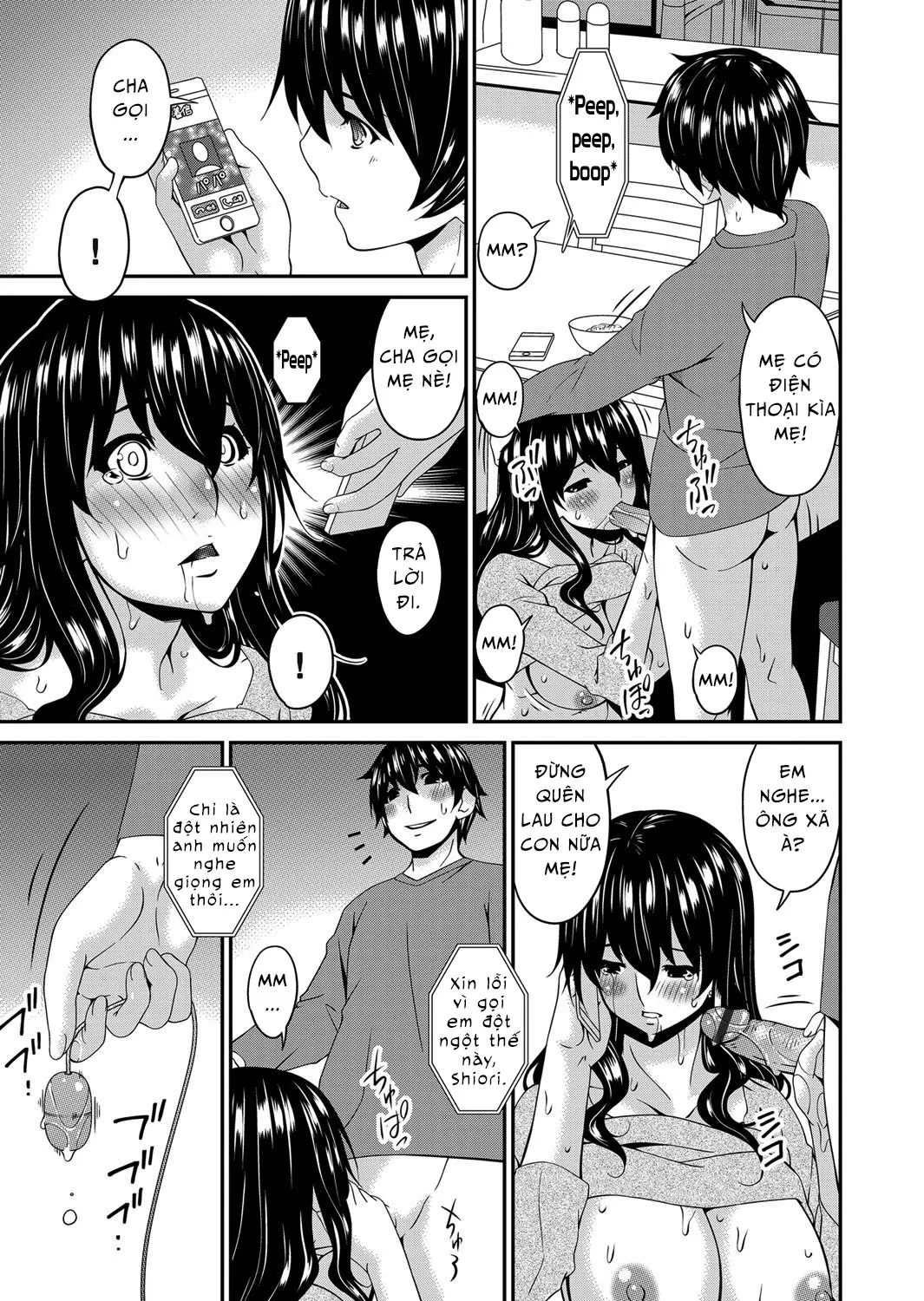 HentaiVN.net - Ảnh 16 - Mikami-kun no Kinshin Jijou [Mikami-kun’s Incestuous Situation] - Chap 2