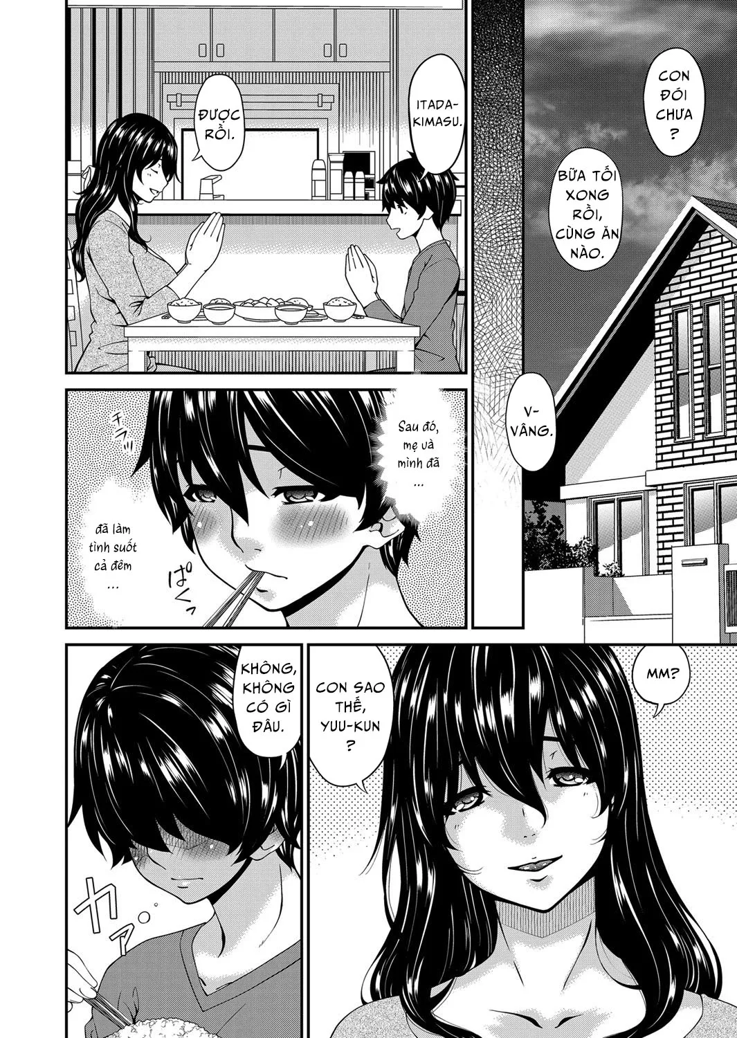 HentaiVN.net - Ảnh 3 - Mikami-kun no Kinshin Jijou [Mikami-kun’s Incestuous Situation] - Chap 2