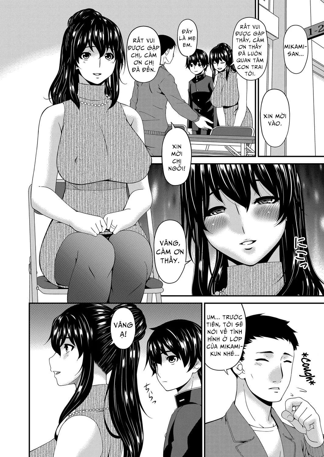 HentaiVN.net - Ảnh 14 - Mikami-kun no Kinshin Jijou [Mikami-kun’s Incestuous Situation] - Chap 3