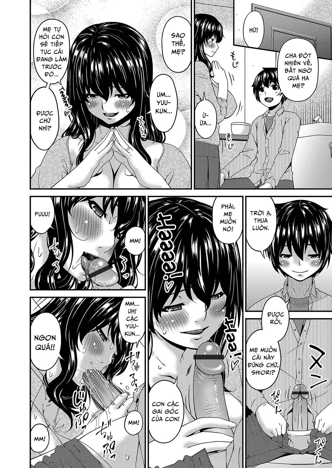 HentaiVN.net - Ảnh 8 - Mikami-kun no Kinshin Jijou [Mikami-kun’s Incestuous Situation] - Chap 5