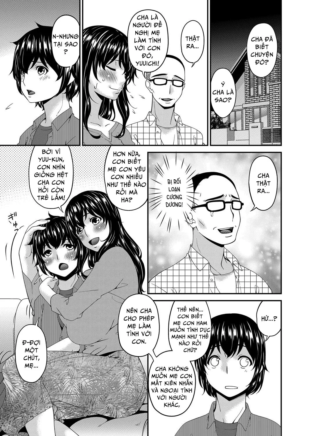 HentaiVN.net - Ảnh 19 - Mikami-kun no Kinshin Jijou [Mikami-kun’s Incestuous Situation] - Chap 6 [End]