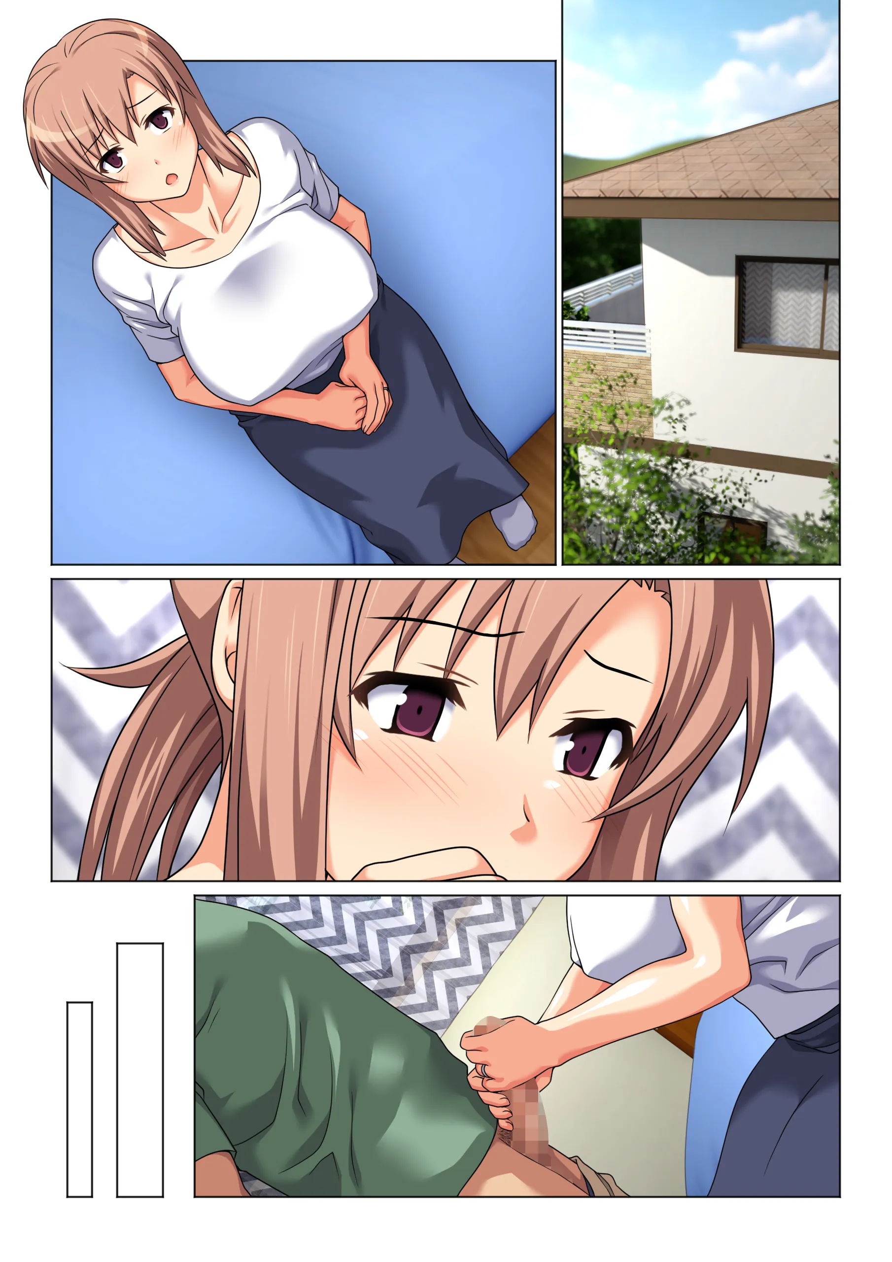 HentaiVN.net - Ảnh 13 - Điều kiện để được mây mưa với mẹ [Mom Will Put Out Everyday] - Artist CG