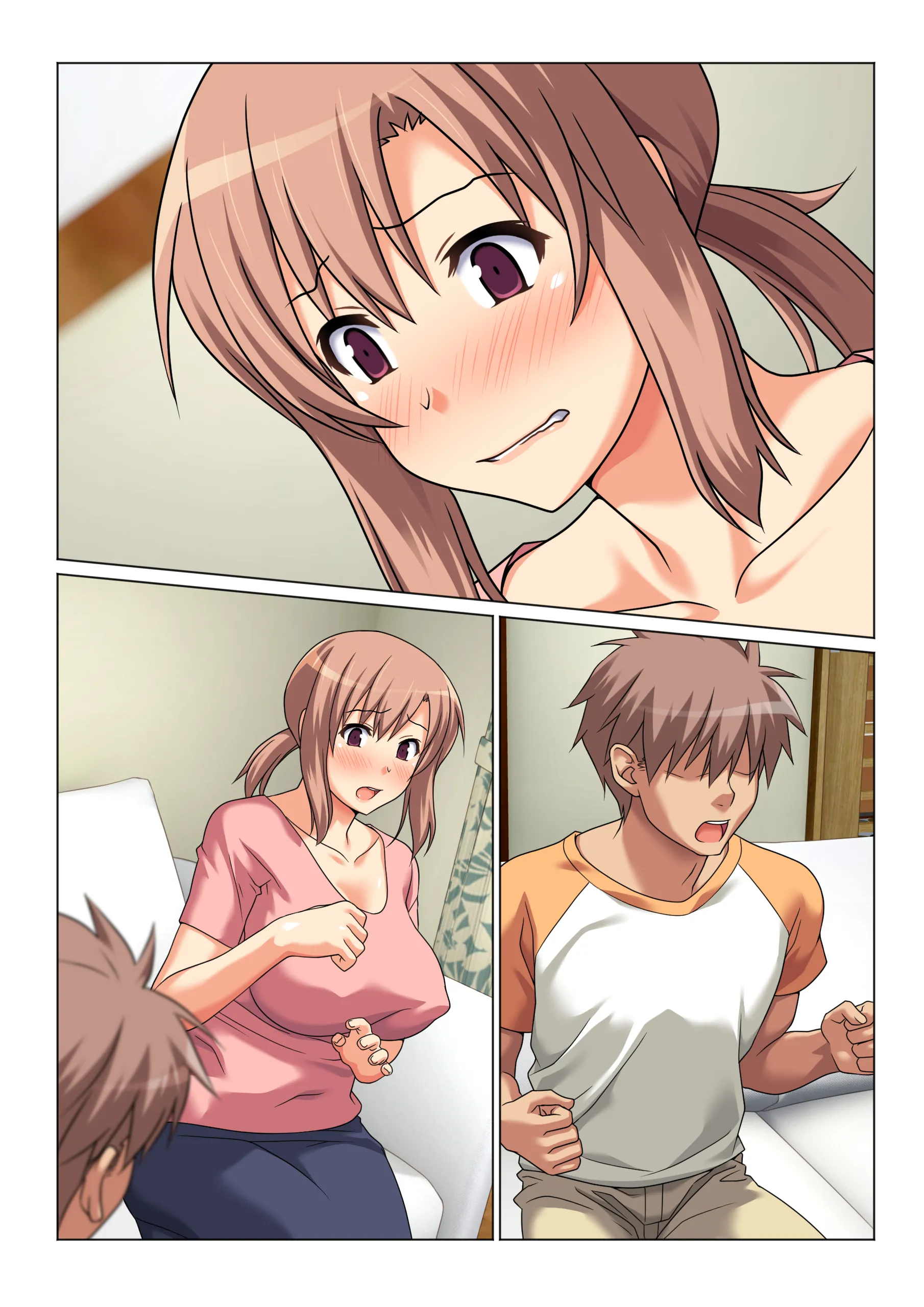 HentaiVN.net - Ảnh 23 - Điều kiện để được mây mưa với mẹ [Mom Will Put Out Everyday] - Artist CG