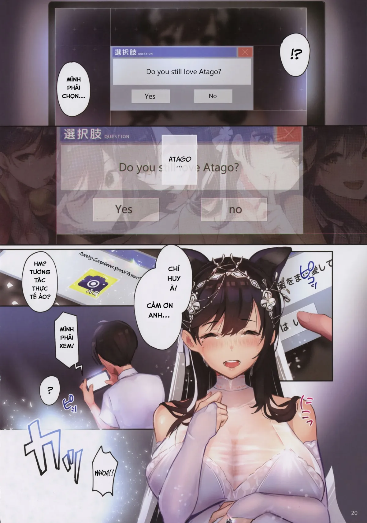 HentaiVN.net - Ảnh 19 - Junai NTR~Login Sabottara Yome ga Mesuinu Kaihatsu Sareteta~ (Azur Lane) - Oneshot