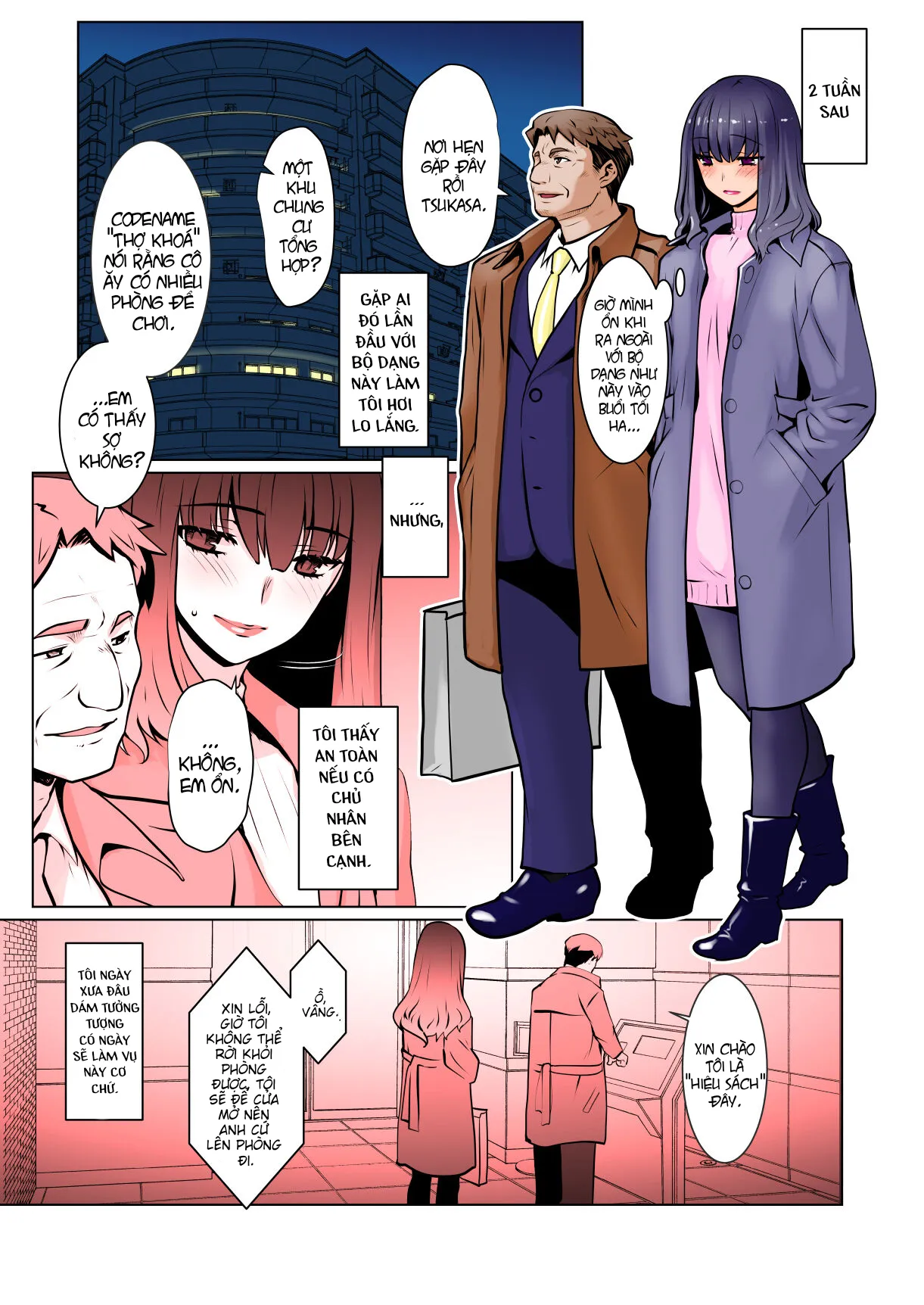 HentaiVN.net - Ảnh 24 - Bỏ việc công ty, tôi đi làm đĩ [Kaika Aru Hana ga Mebuku Hanashi~Blossom~!] - Chap 2