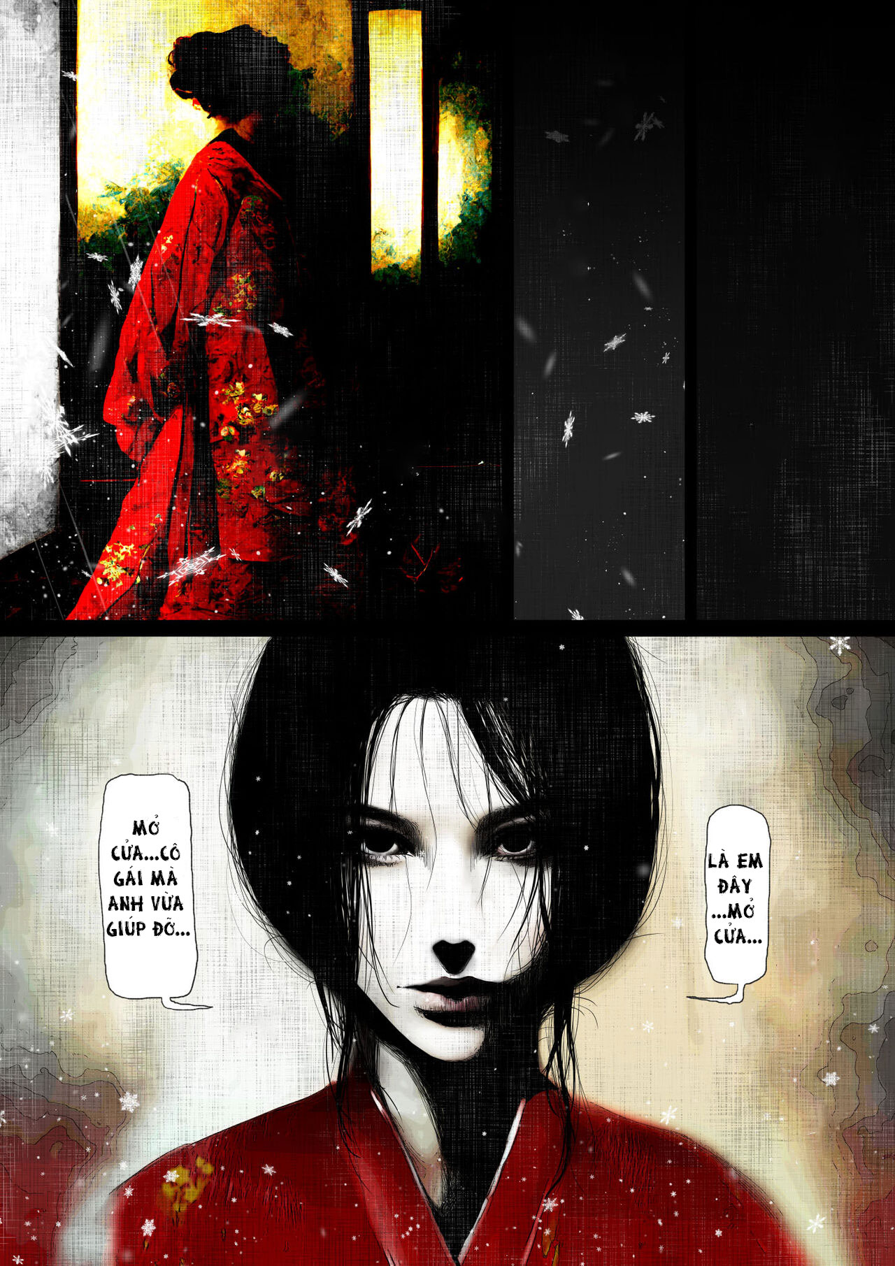 HentaiVN.net - Ảnh 4 - Người Phụ Nữ Bí Ẩn Trên Núi - Oneshot