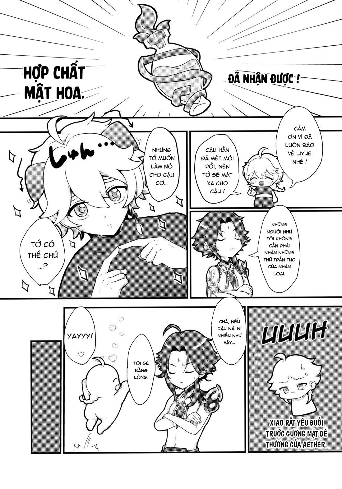 HentaiVN.net - Ảnh 13 - Aether x Xiao, câu chuyện làm tình của họ - Oneshot