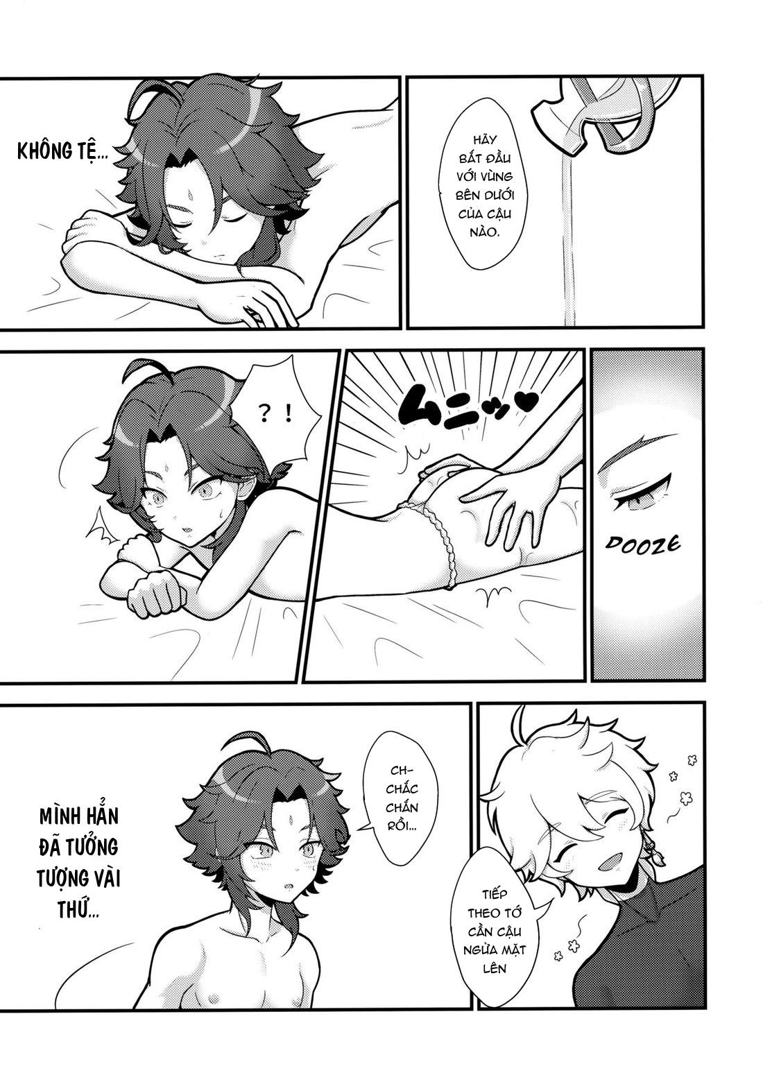 HentaiVN.net - Ảnh 15 - Aether x Xiao, câu chuyện làm tình của họ - Oneshot
