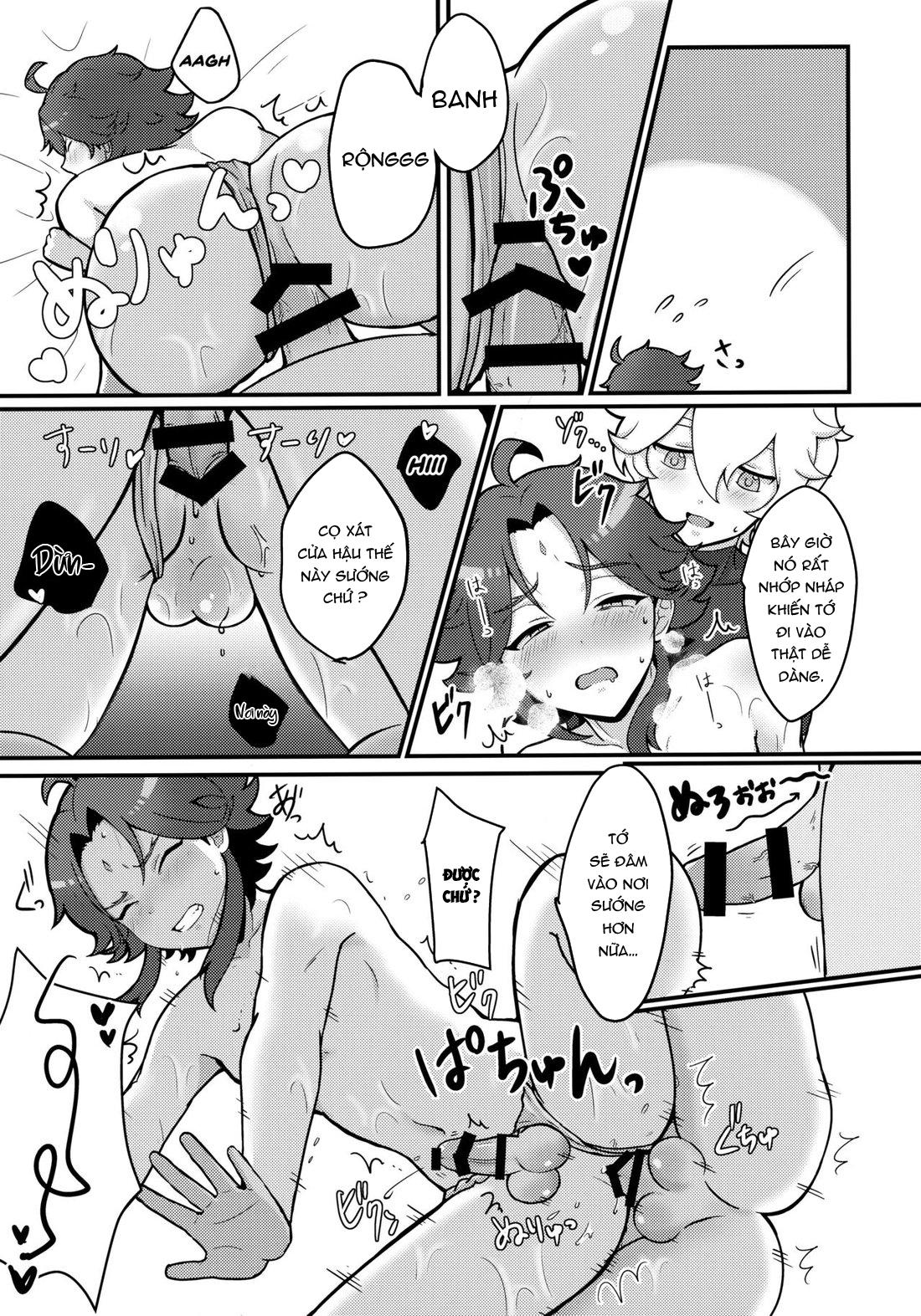 HentaiVN.net - Ảnh 21 - Aether x Xiao, câu chuyện làm tình của họ - Oneshot