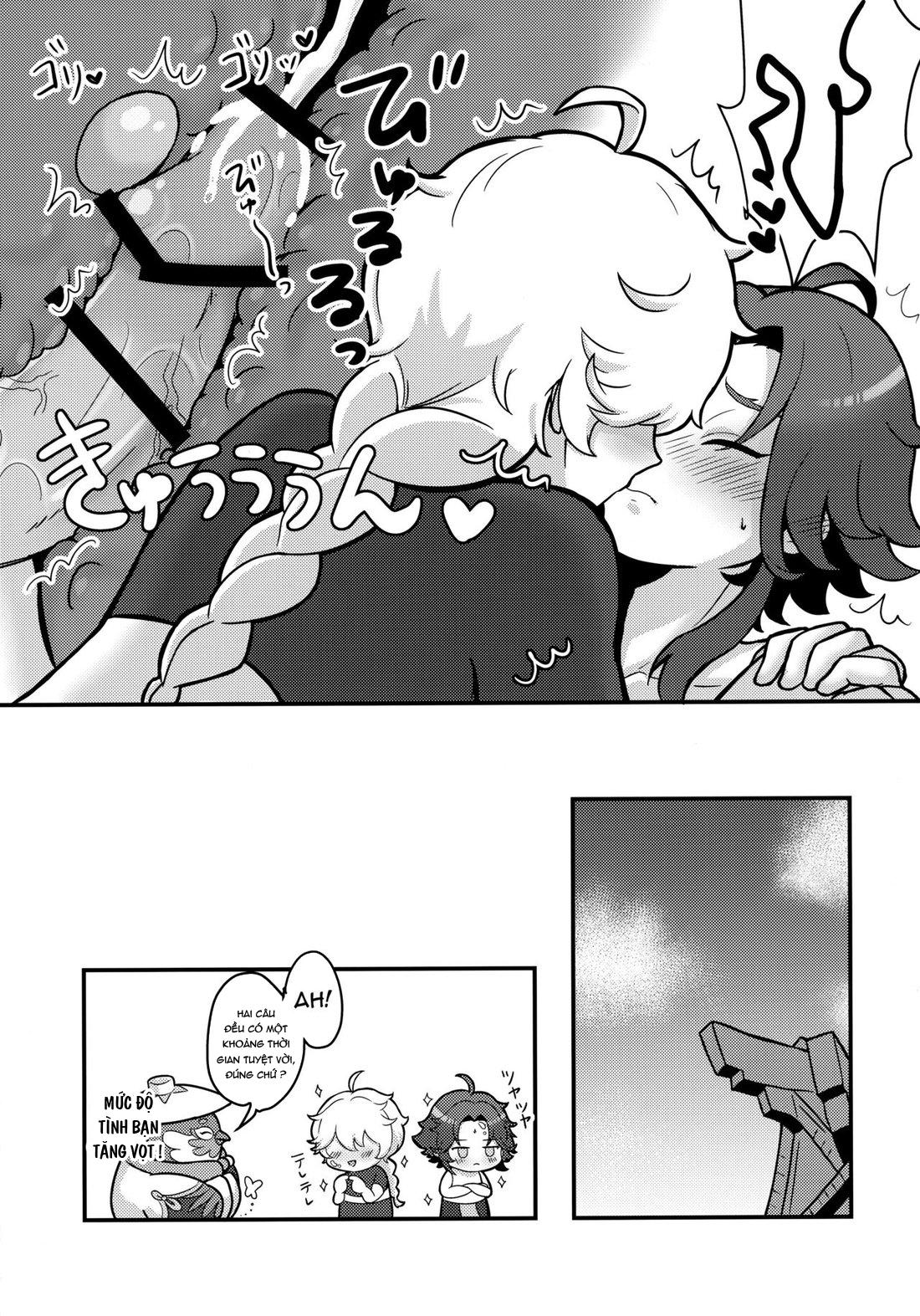 HentaiVN.net - Ảnh 23 - Aether x Xiao, câu chuyện làm tình của họ - Oneshot