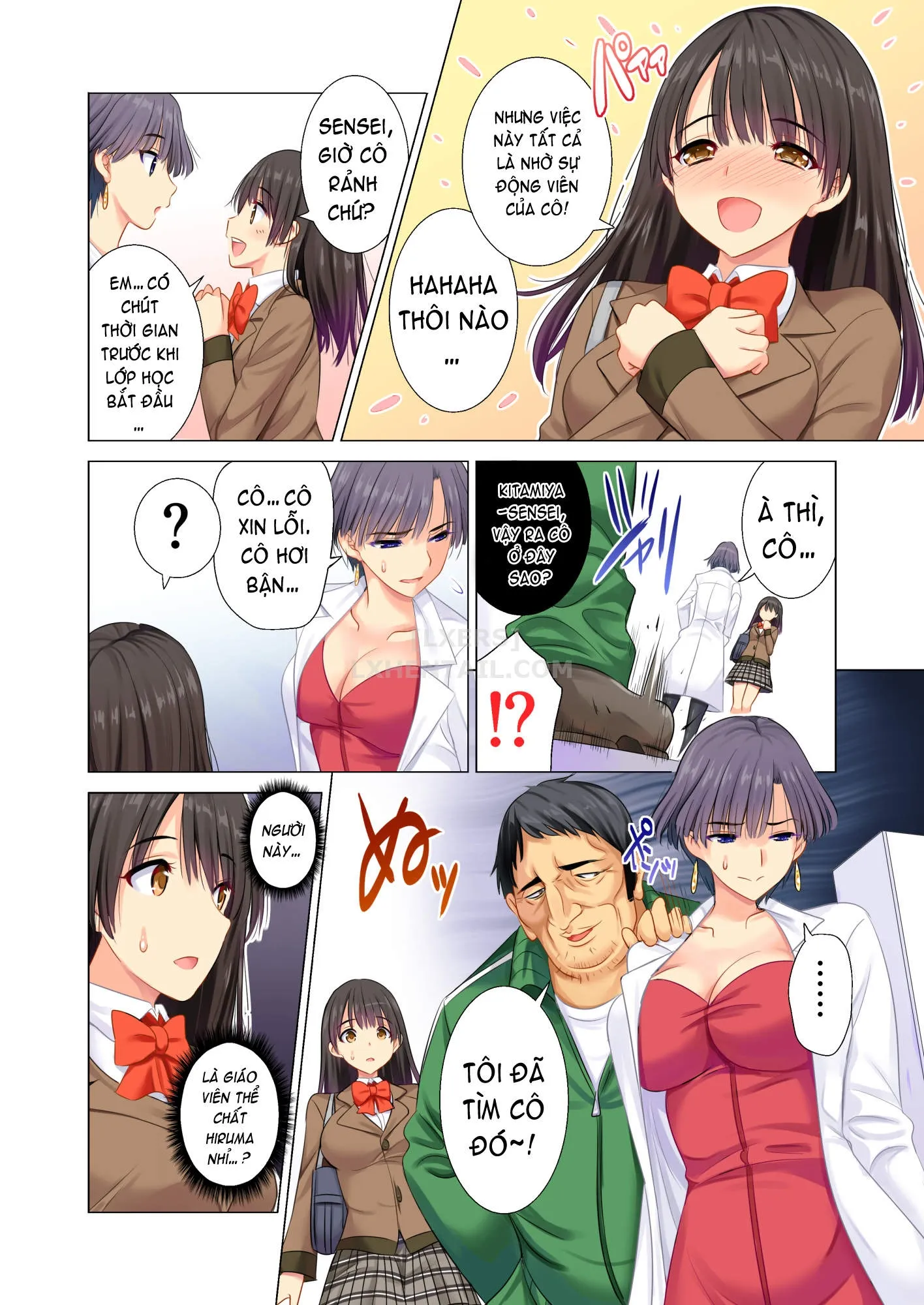 HentaiVN.net - Ảnh 10 - Taiiku Kyoushi ni Kegasareta Yuri no Hanazono - Oneshot