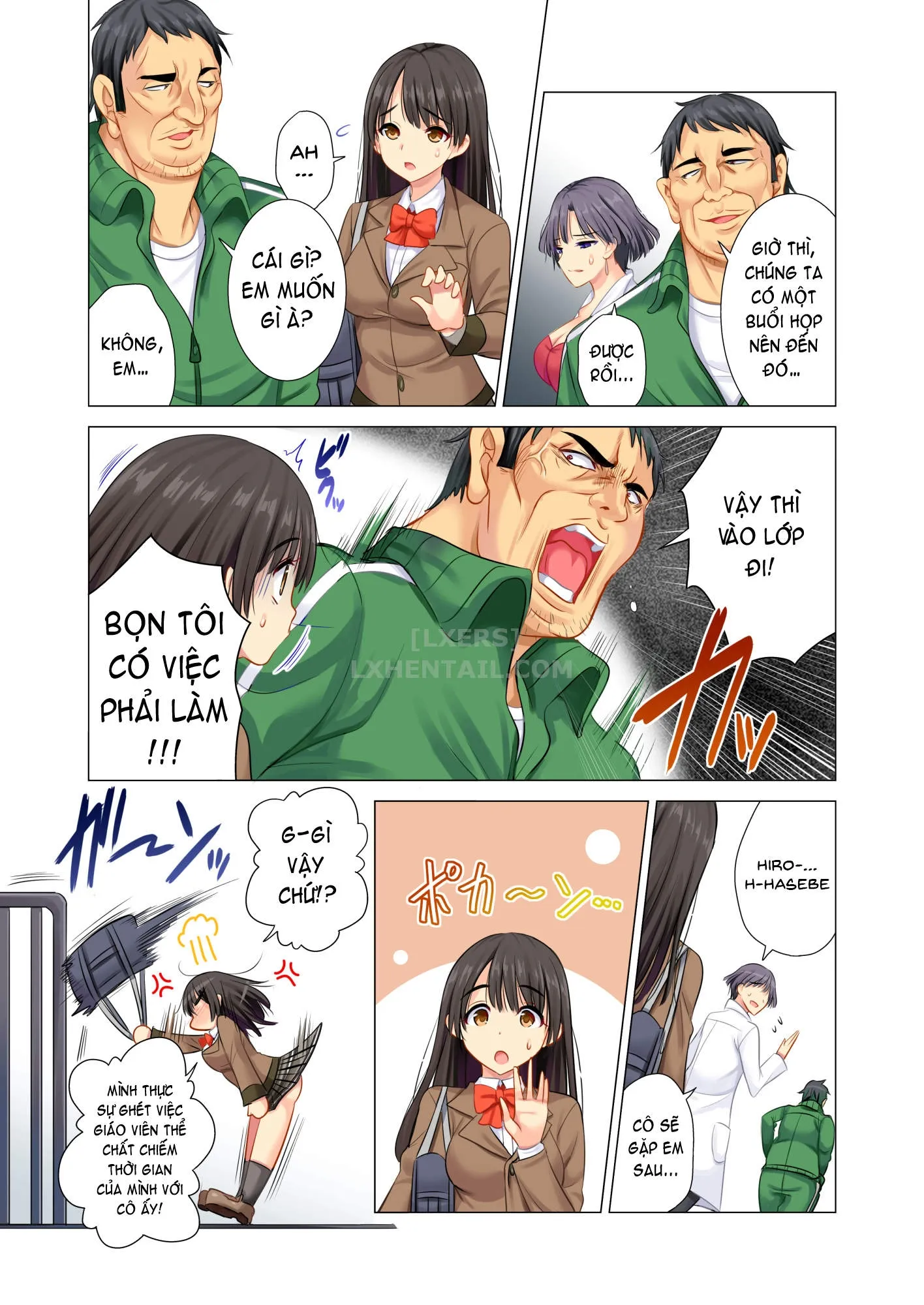 HentaiVN.net - Ảnh 11 - Taiiku Kyoushi ni Kegasareta Yuri no Hanazono - Oneshot