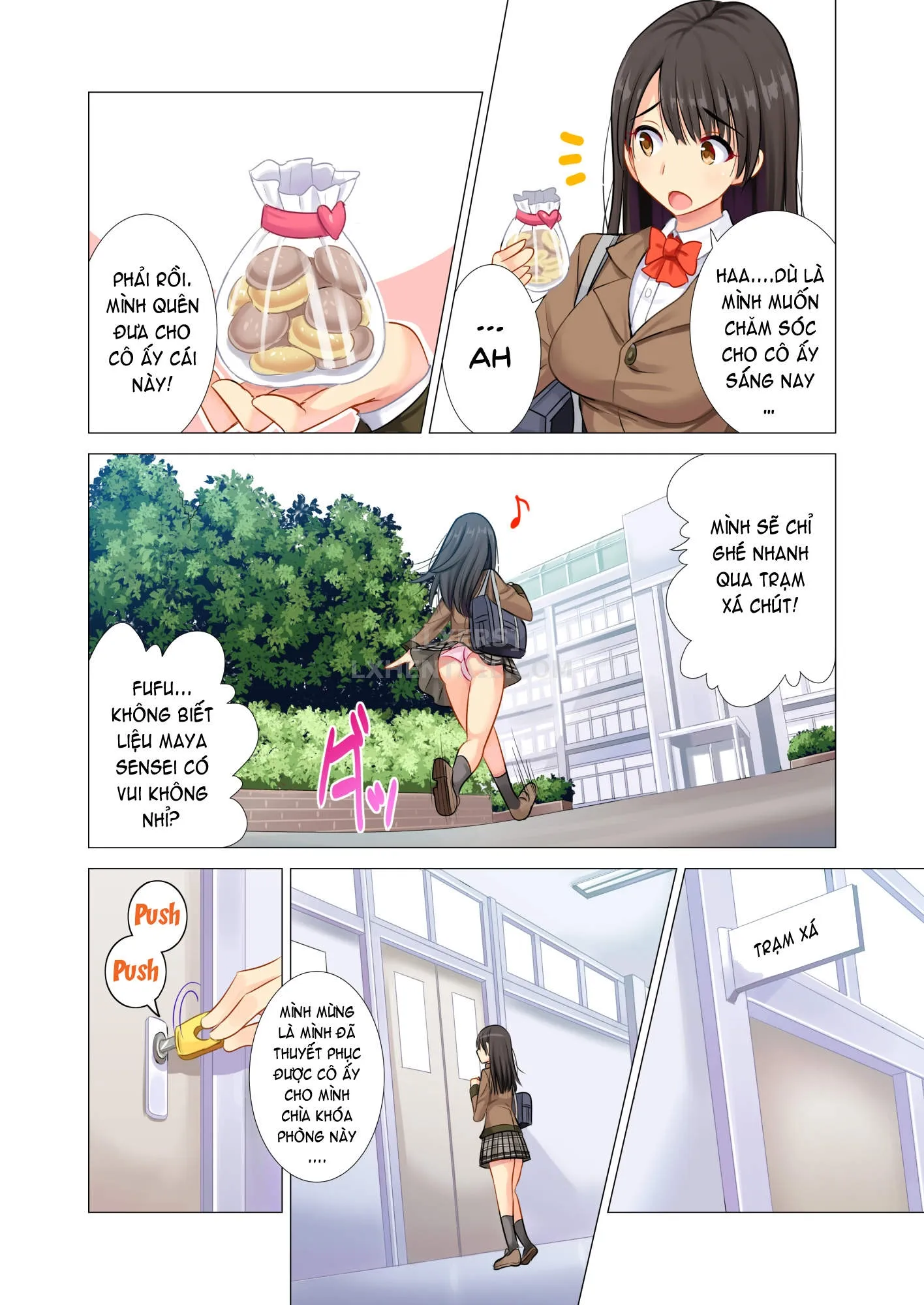 HentaiVN.net - Ảnh 12 - Taiiku Kyoushi ni Kegasareta Yuri no Hanazono - Oneshot
