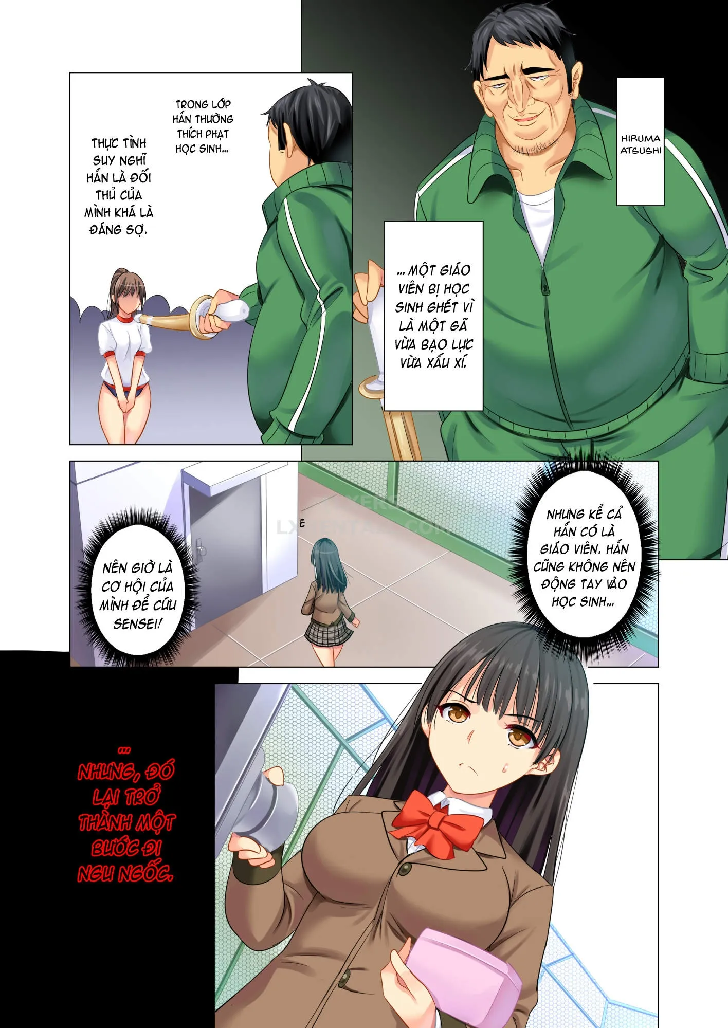 HentaiVN.net - Ảnh 24 - Taiiku Kyoushi ni Kegasareta Yuri no Hanazono - Oneshot