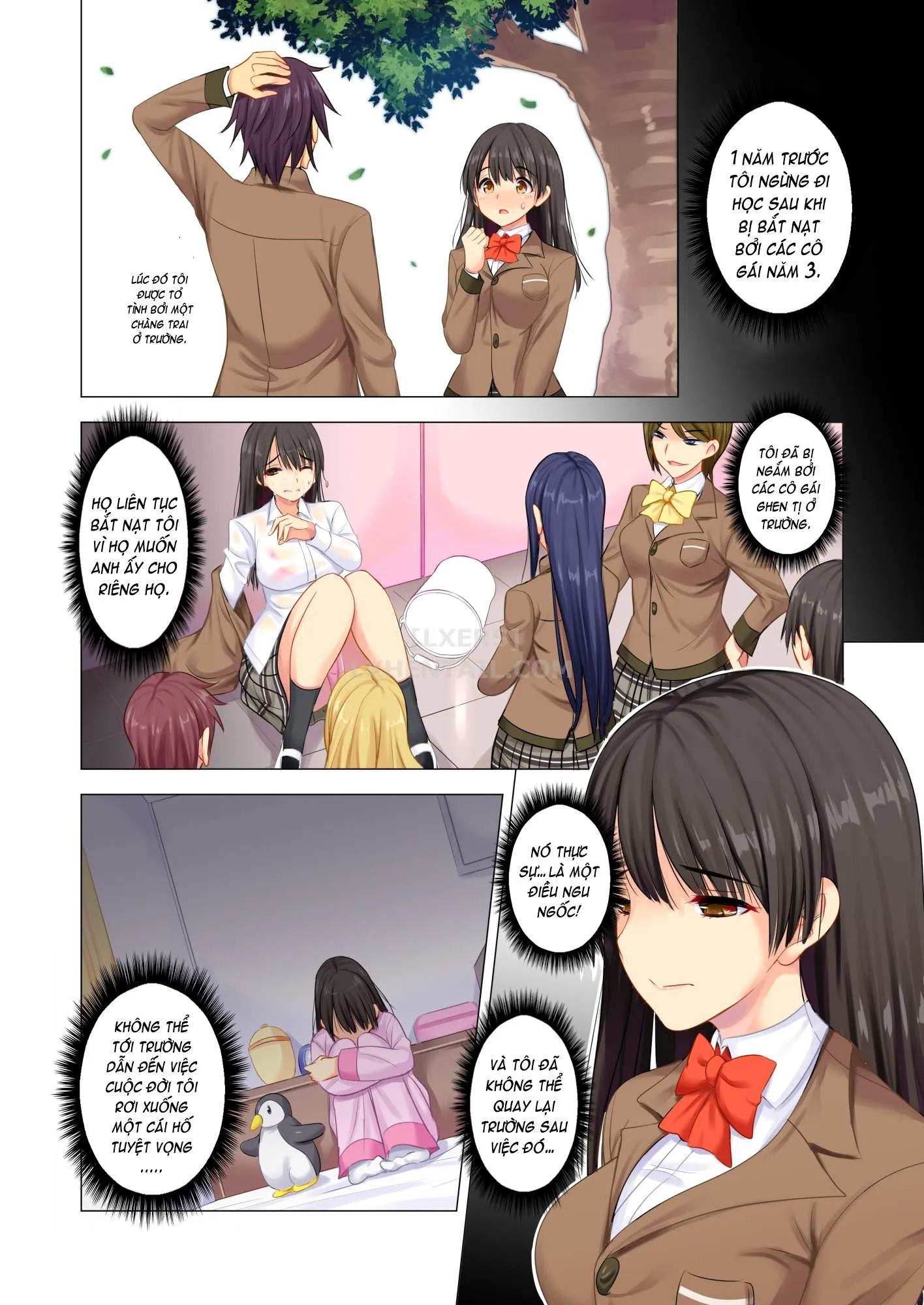 HentaiVN.net - Ảnh 8 - Taiiku Kyoushi ni Kegasareta Yuri no Hanazono - Oneshot