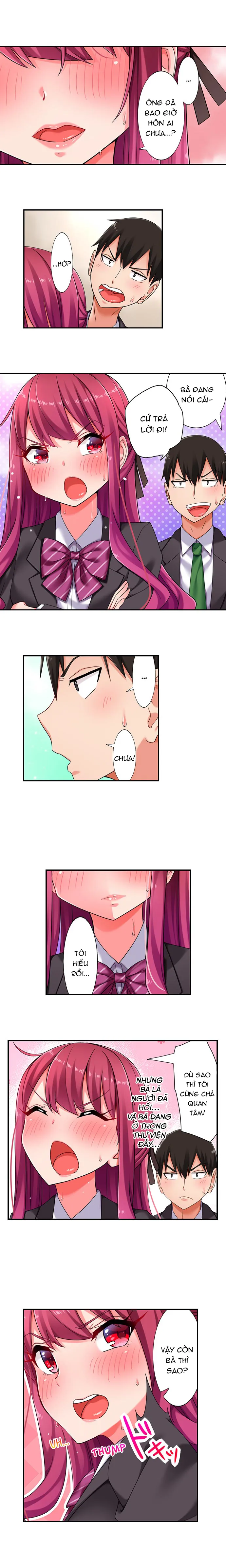 HentaiVN.net - Ảnh 3 - 360º Aphrodisiac Trap - Chap 8 - Nụ hôn đầu