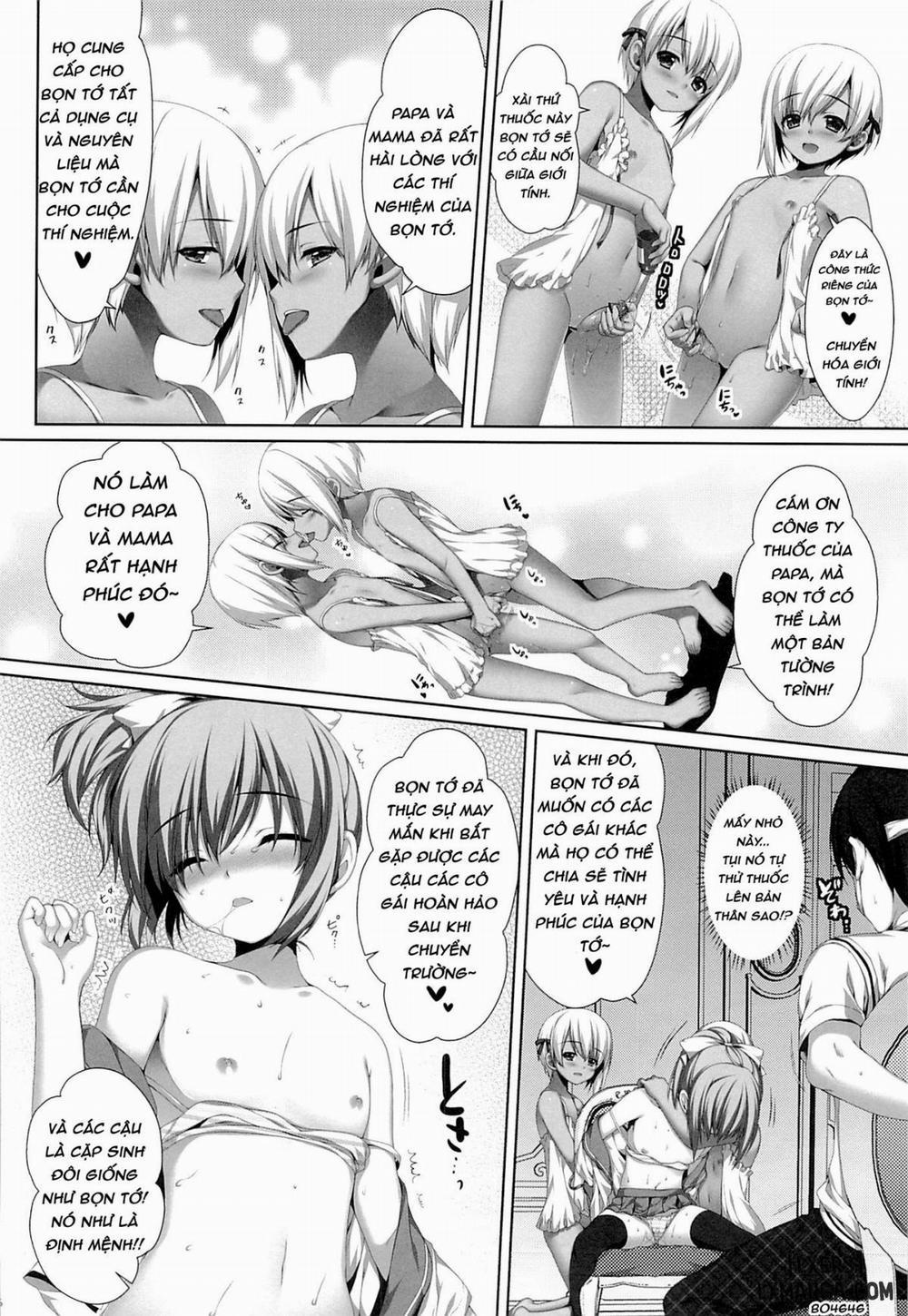 HentaiVN.net - Ảnh 15 - Futago no Tenkousei Ema to Eve [Twin Transfer Students Ema and Eve] - Oneshot