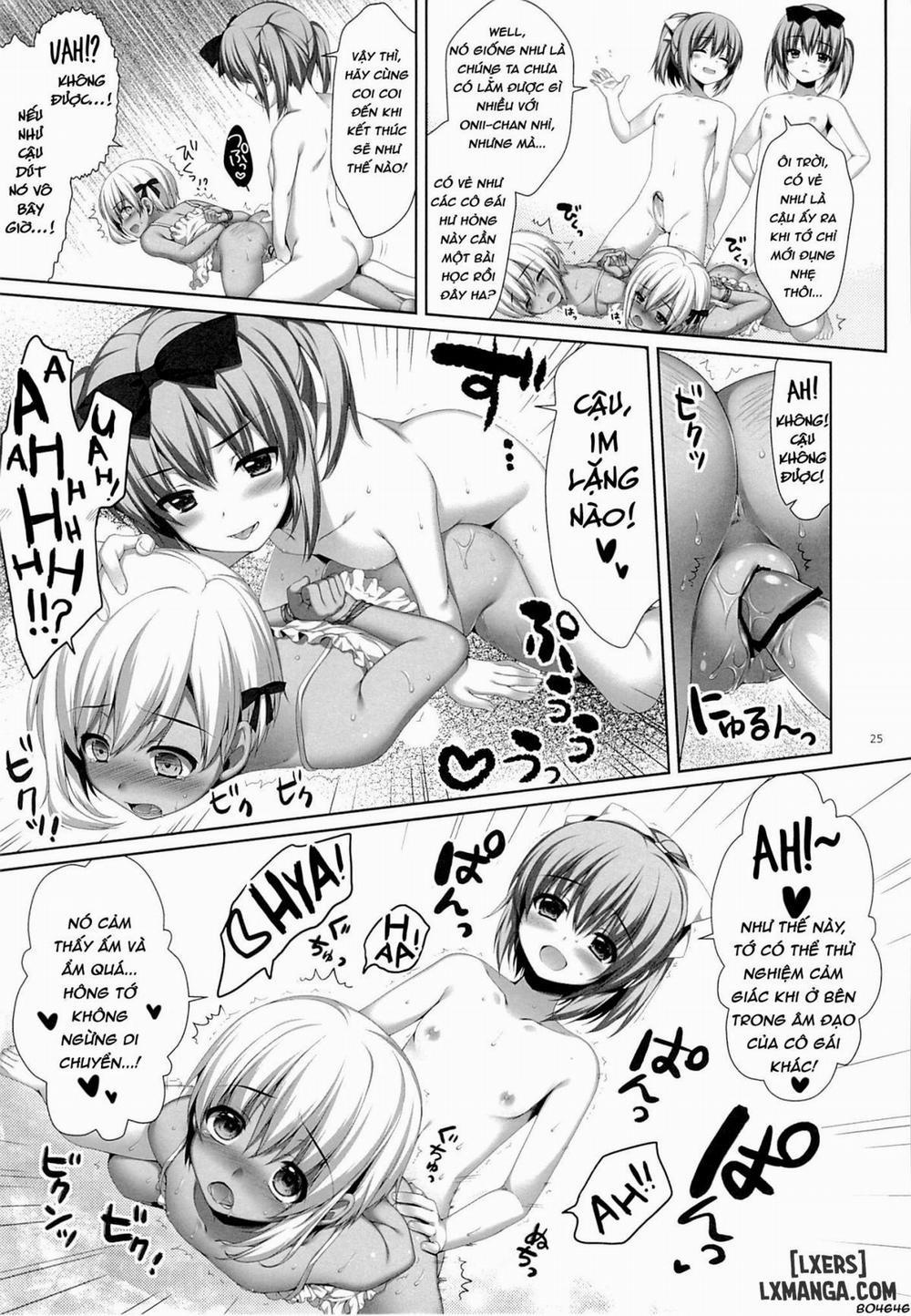 HentaiVN.net - Ảnh 24 - Futago no Tenkousei Ema to Eve [Twin Transfer Students Ema and Eve] - Oneshot